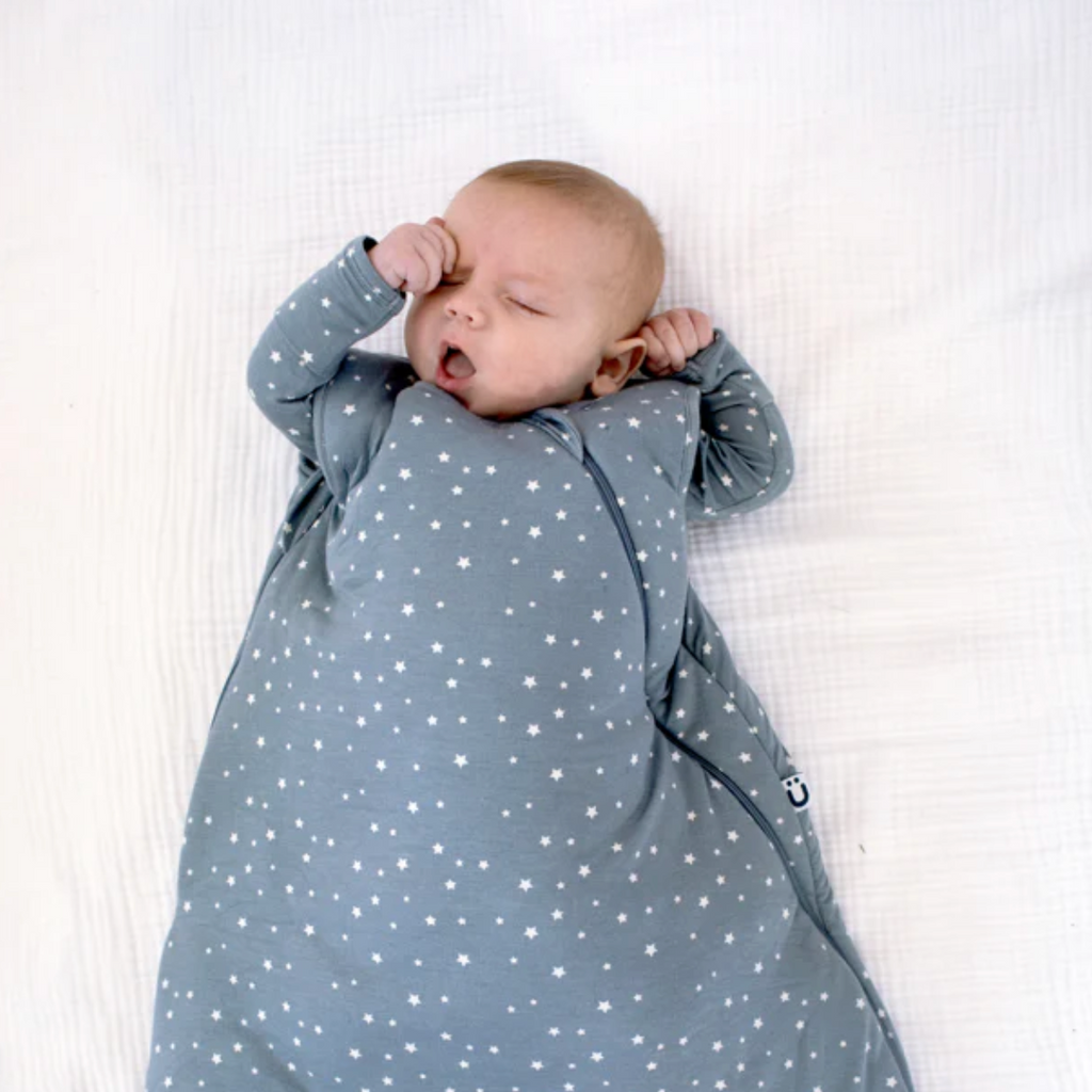 Baby unzipping sleeping bag sale