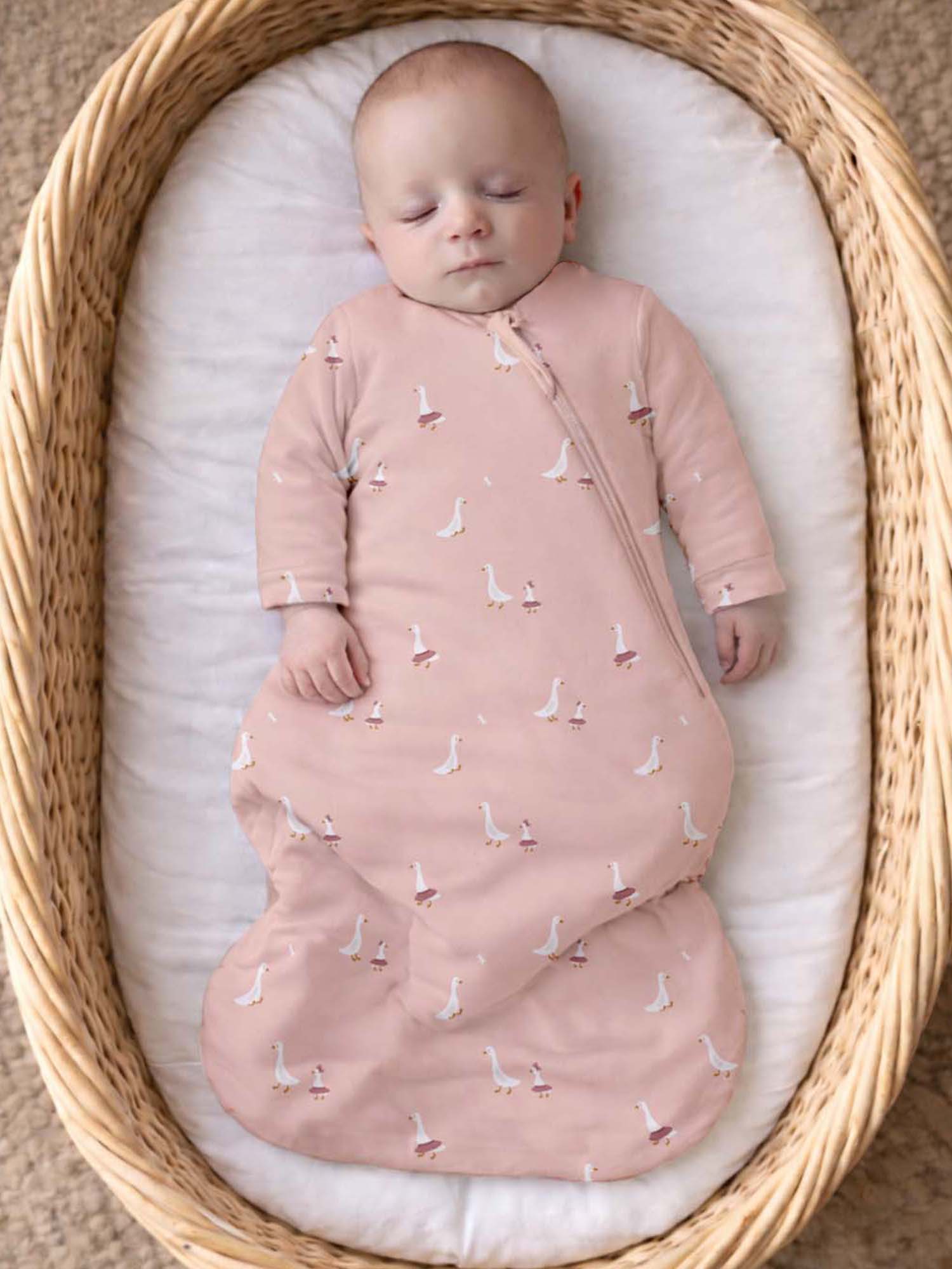 Long Sleeve Swaddle Sleep Sack - Tutu Goose / 1.0 TOG