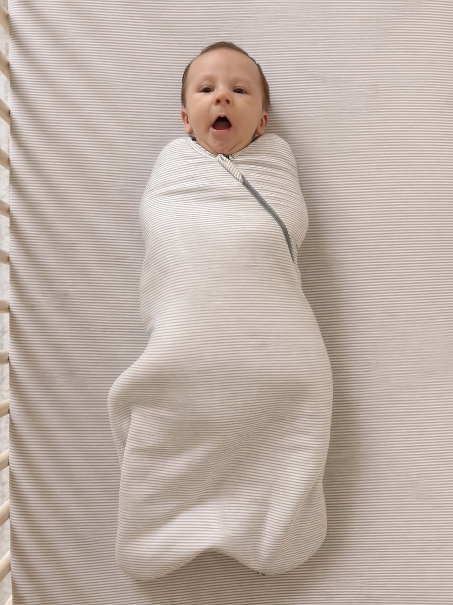 Swaddle Sleep Sack - Blue Stripes / 0.5 TOG