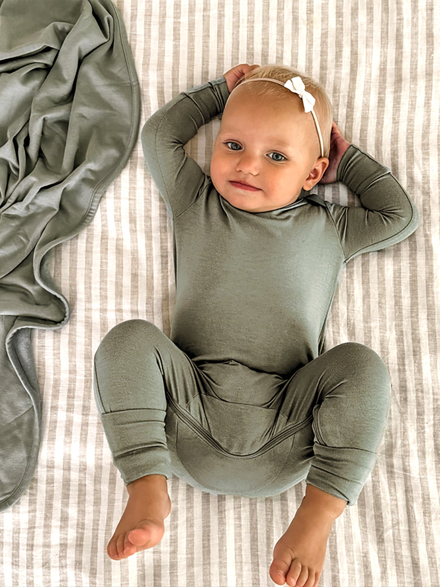 Fleece Blanket - Sage