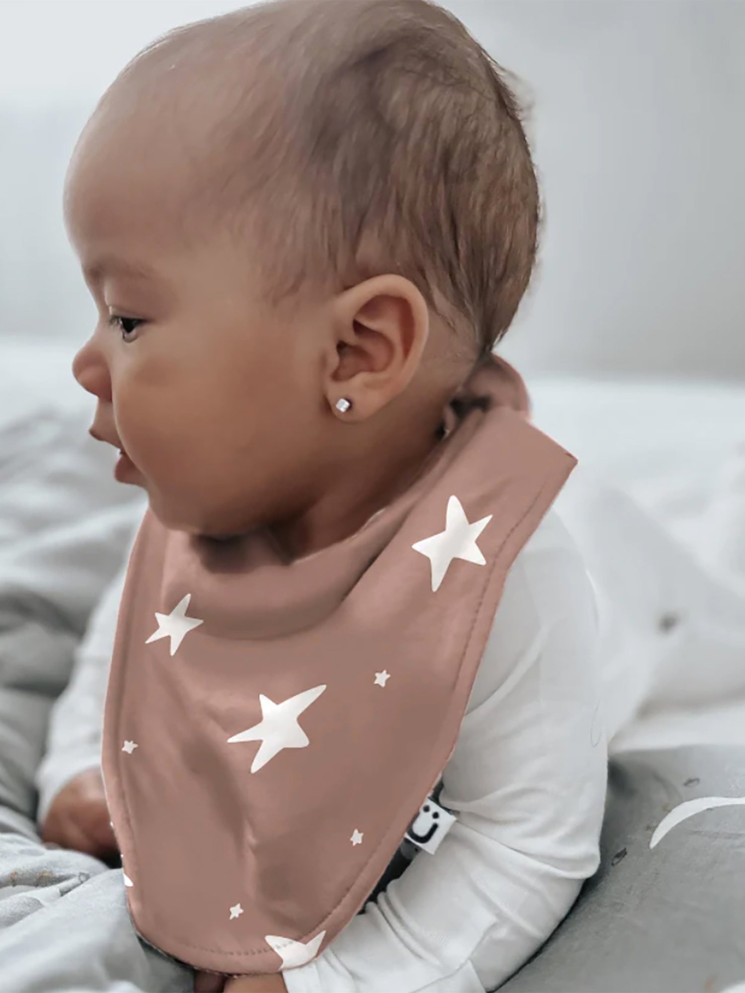 Bandana Bib - Wonky Stars Daze