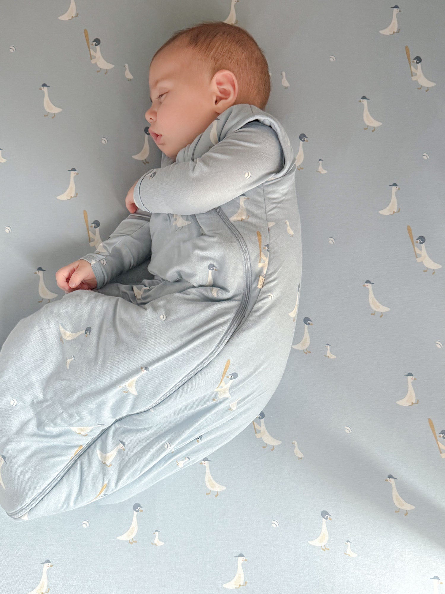 Crib Sheet - Baseball Goose