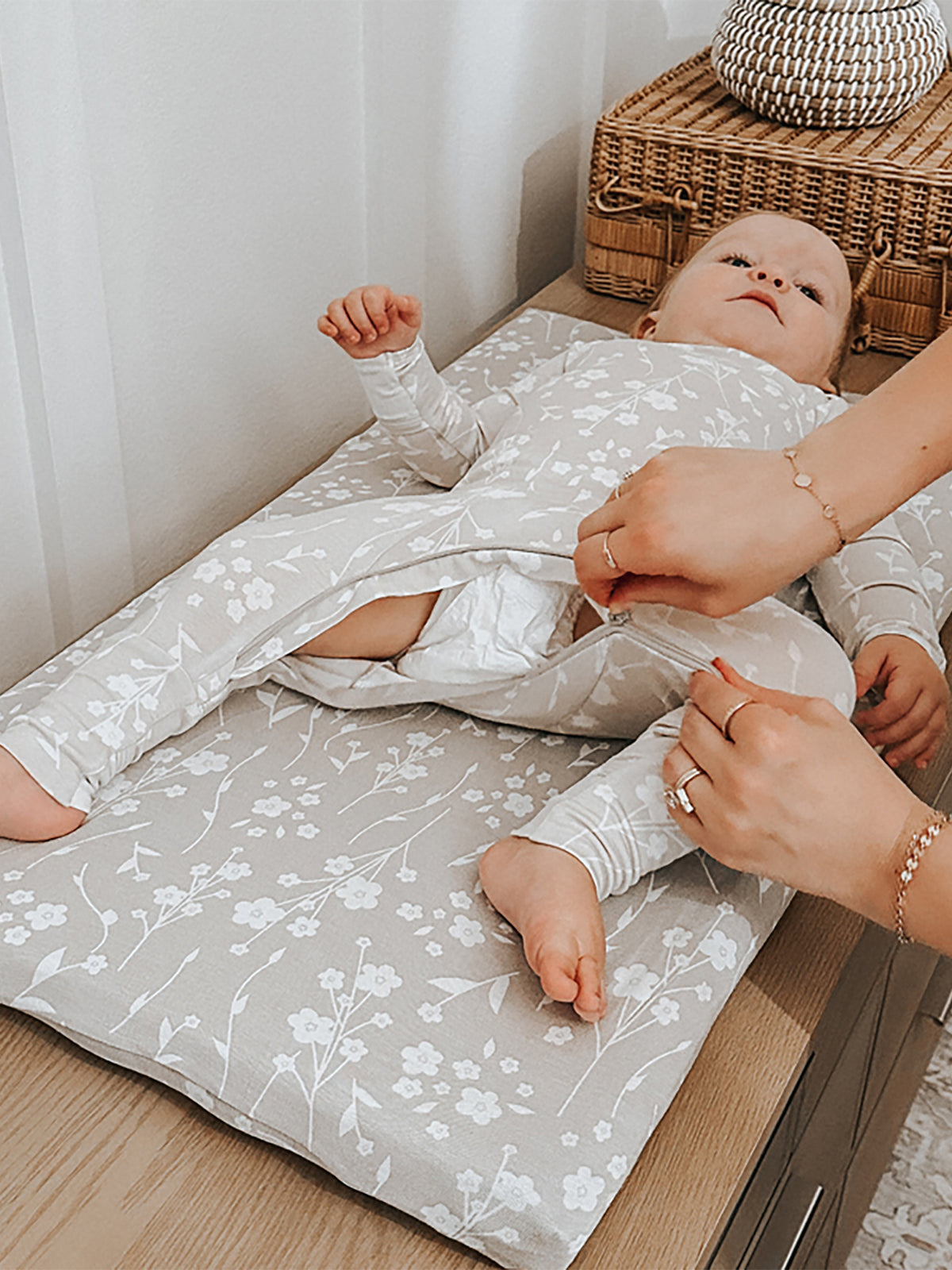 Changing Pad Cover - Magnolia