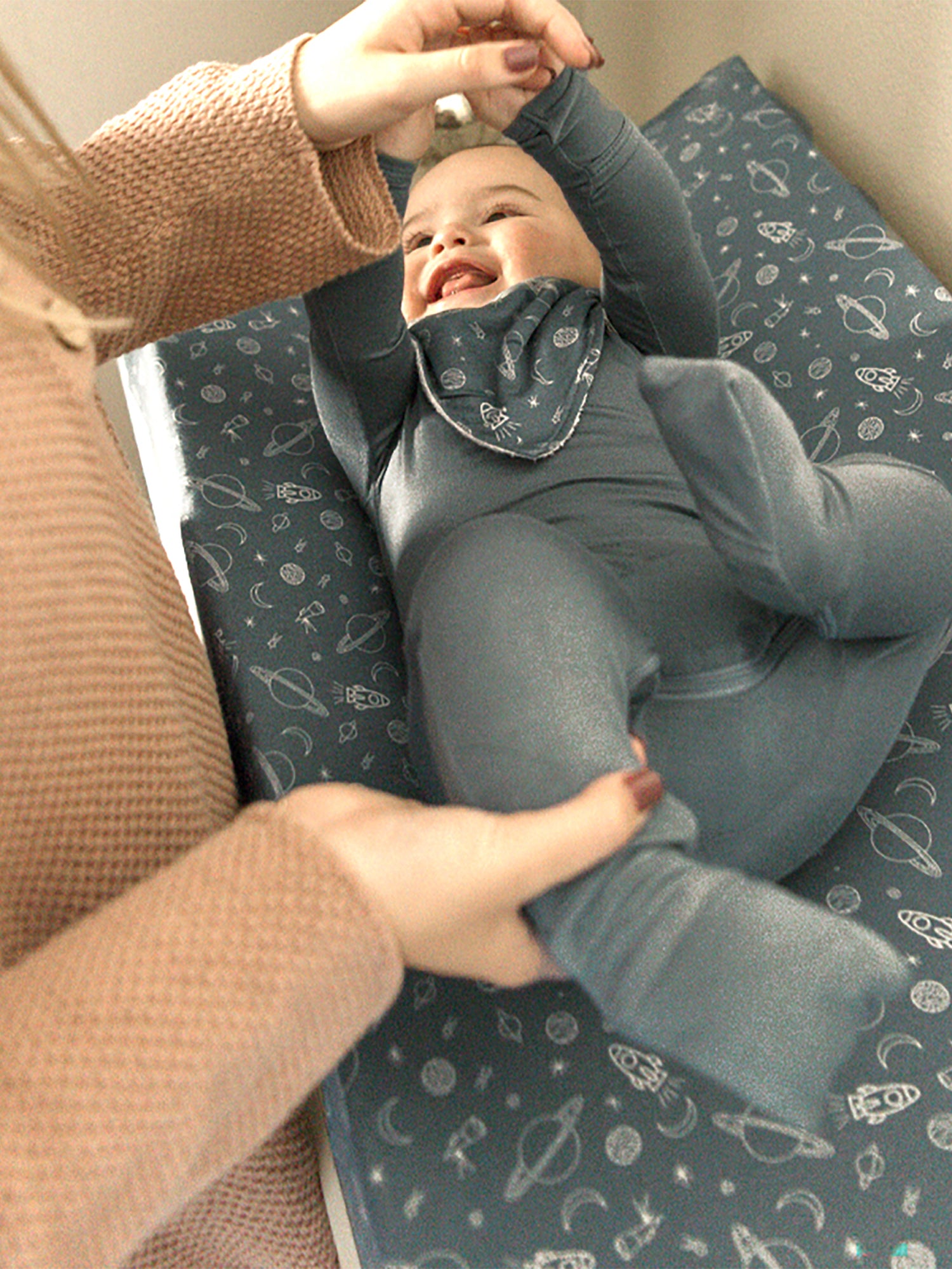 Changing Pad Cover - Space