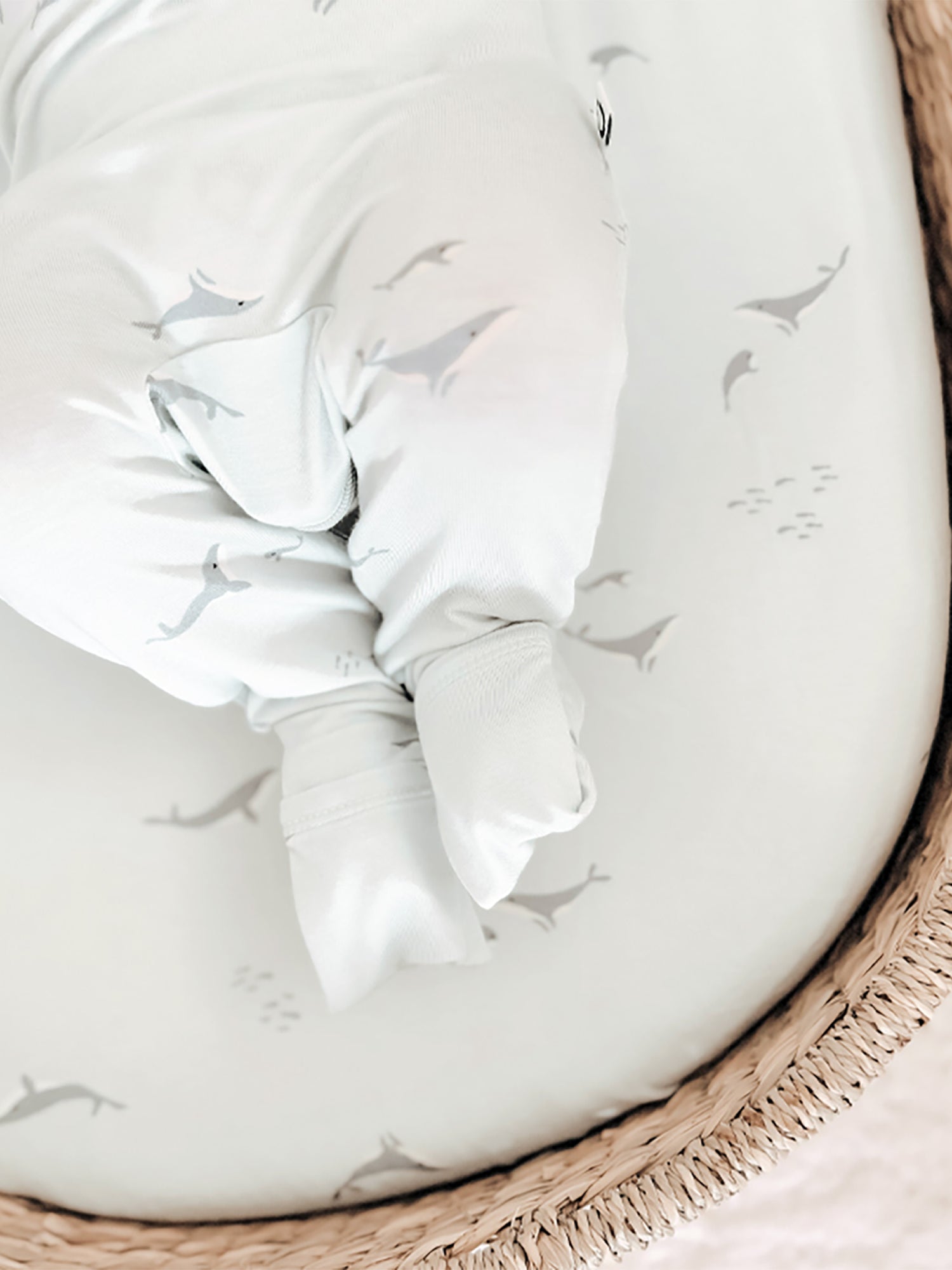 Changing Pad Cover - Whale