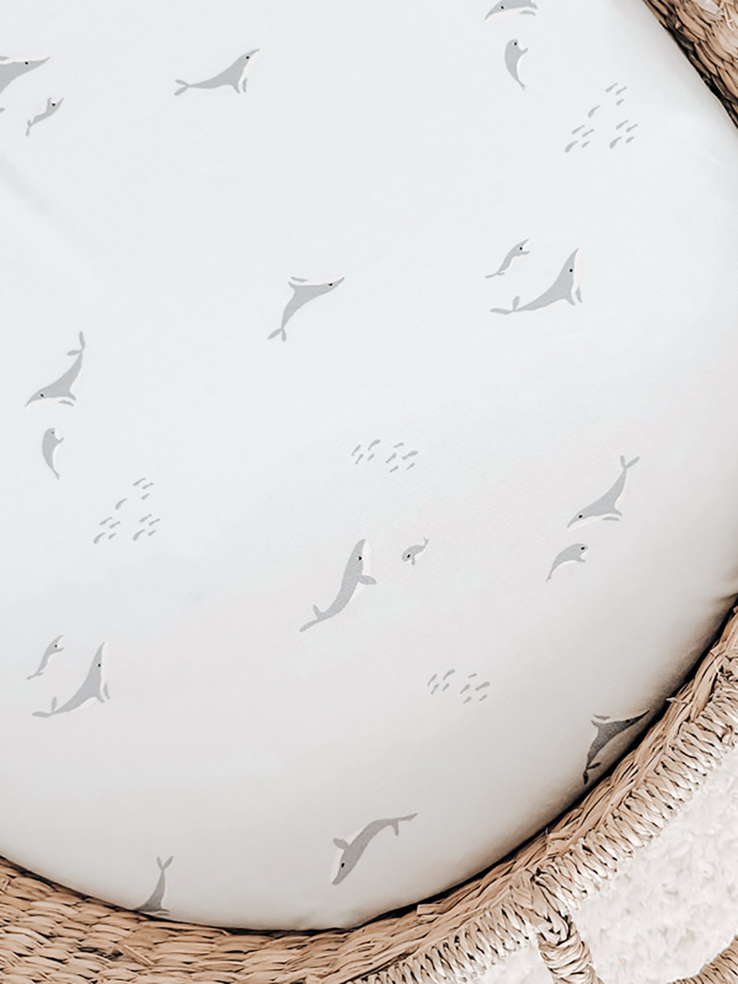 Changing Pad Cover - Whale