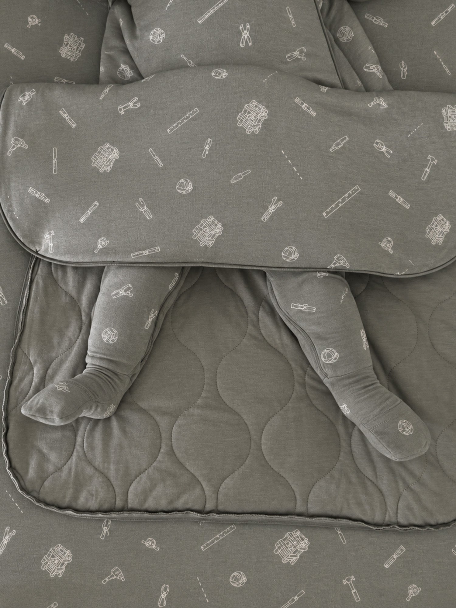 Long Sleeve Sleep Sack - Tools / 2.5 TOG