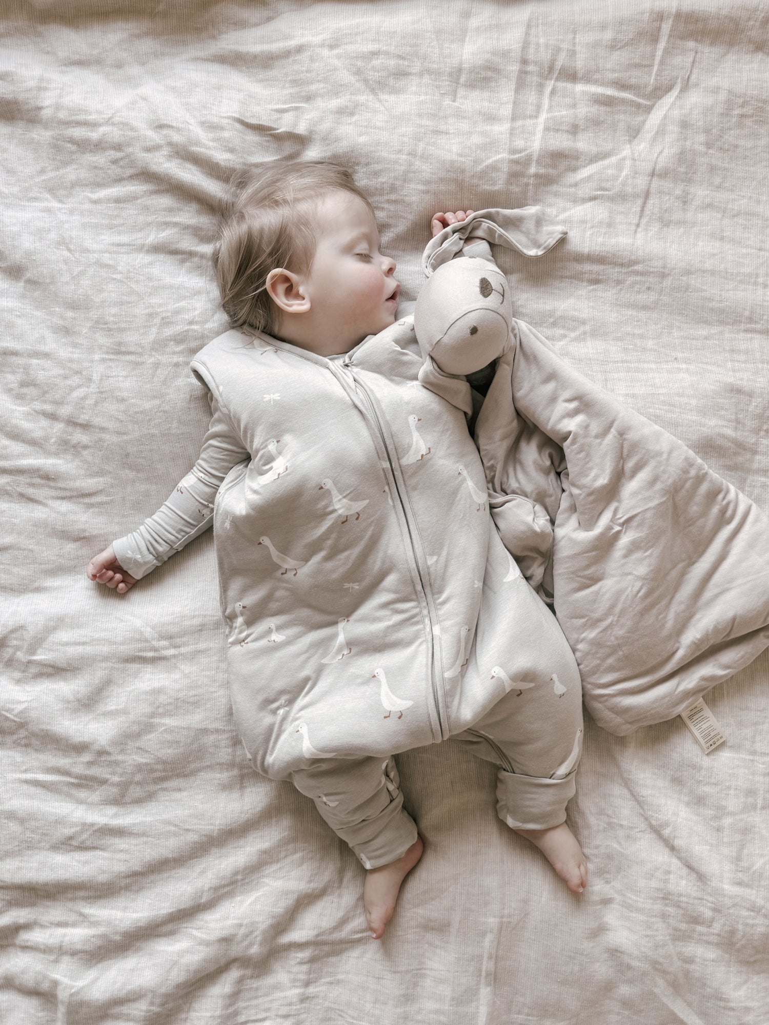 Footie Sleep Sack - Goose / 0.5 TOG