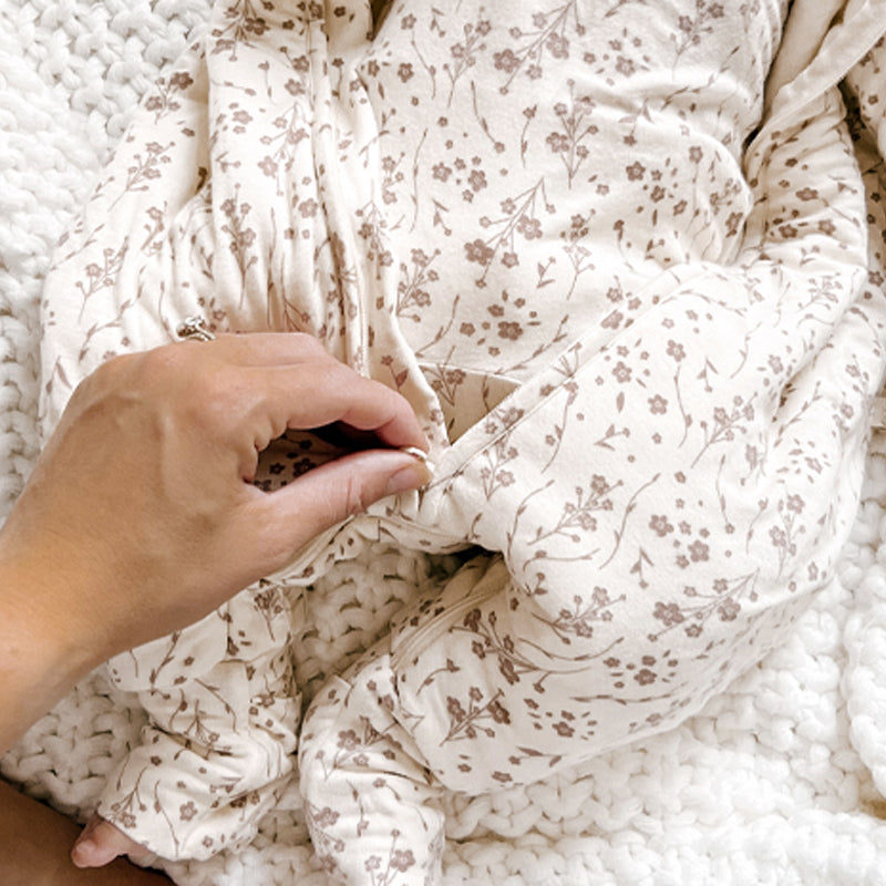 Footie Sleep Sack - Posie  / 1.0 TOG