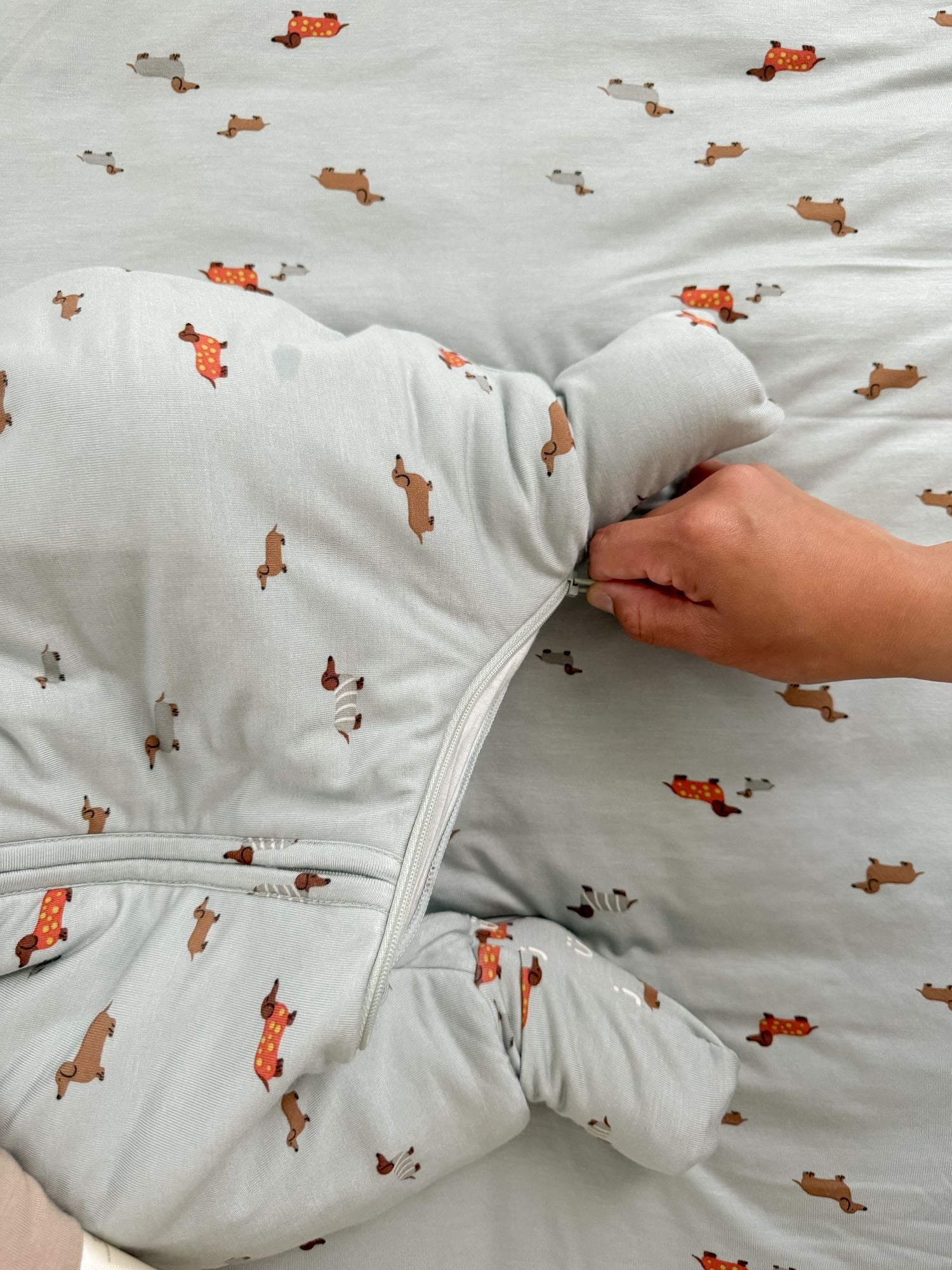 Footie Sleep Sack - Woof / 2.5 TOG