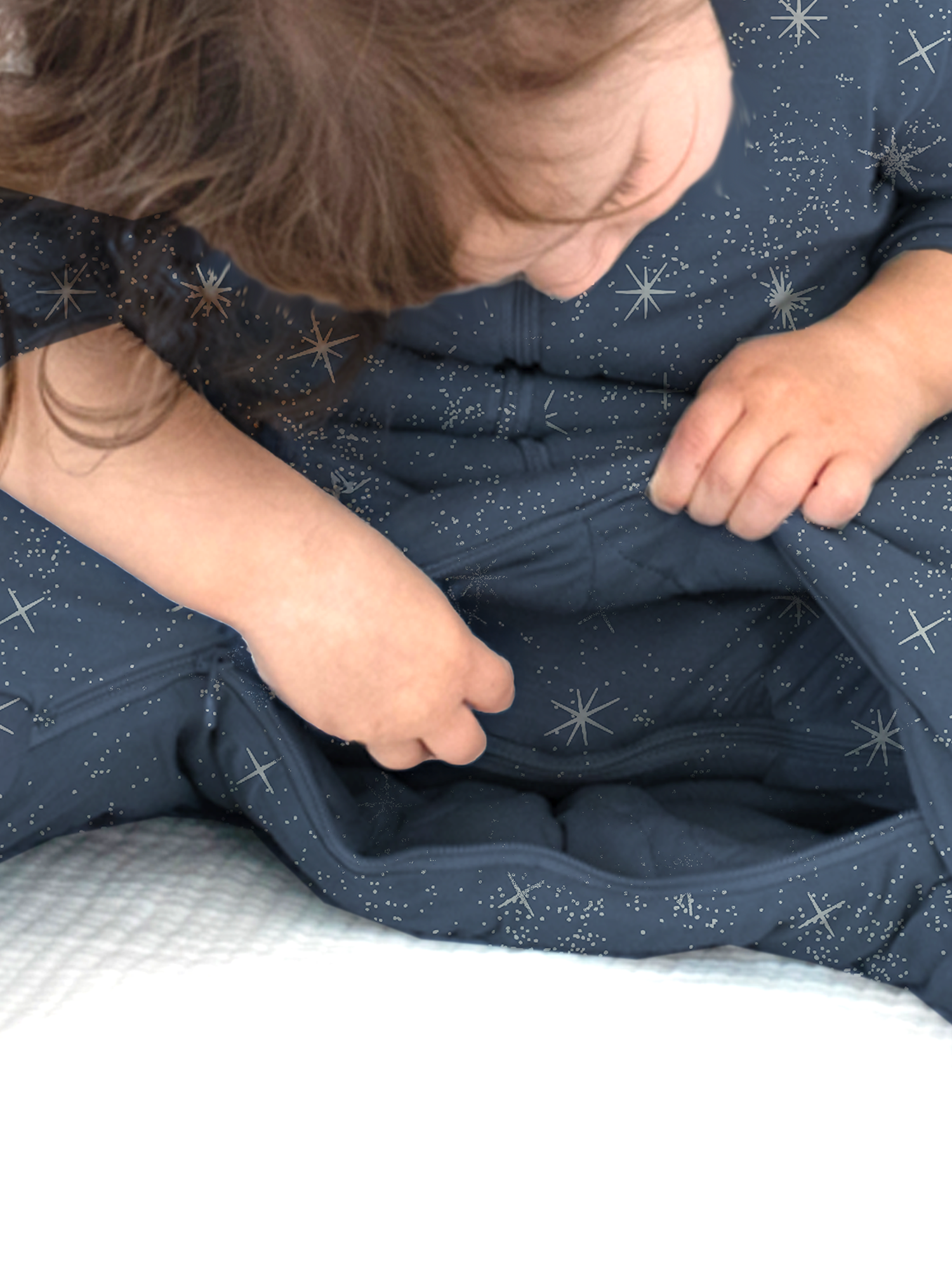 Long Sleeve Footie Sleep Sack - Imagine / 2.5 TOG