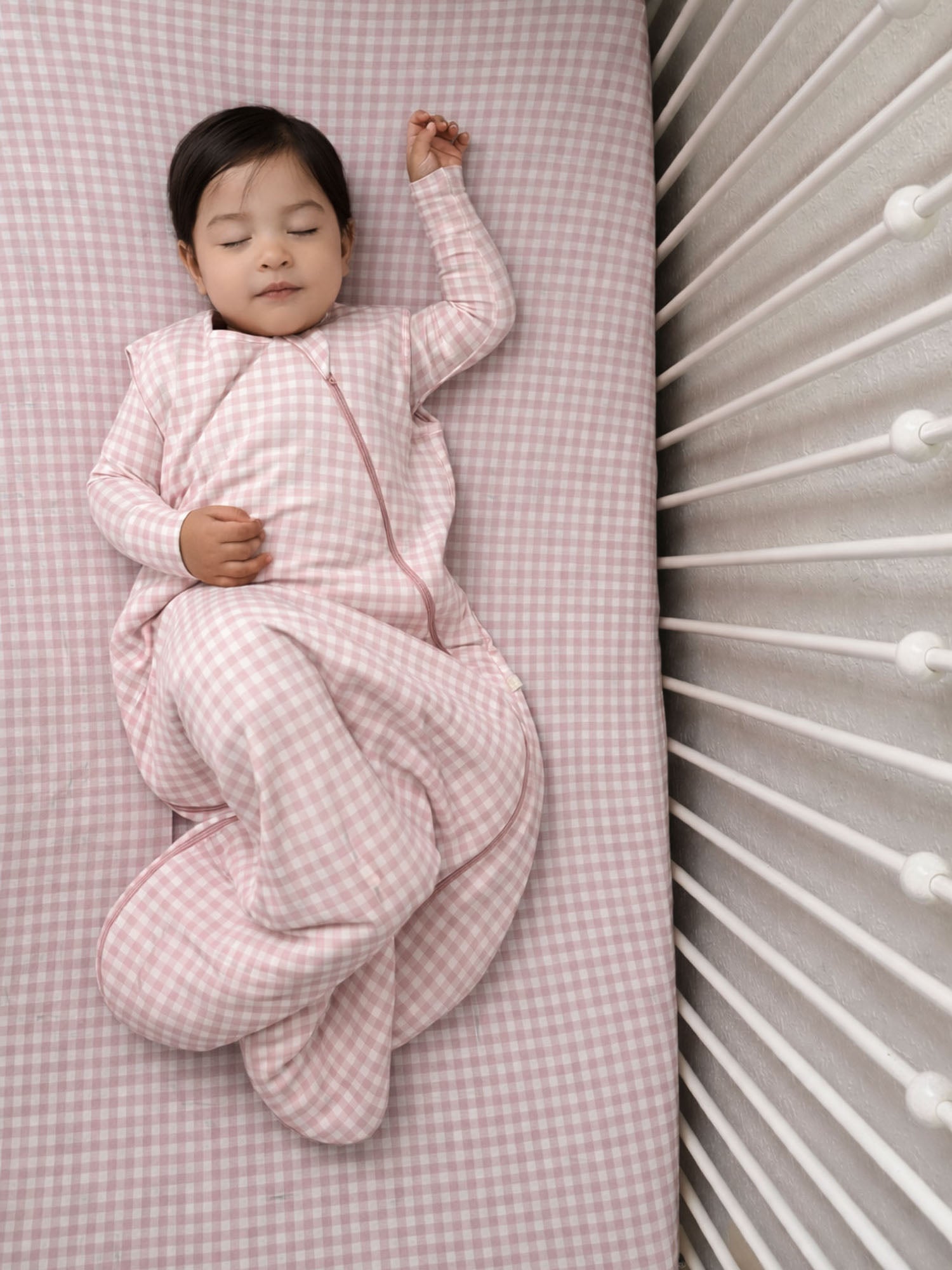 Sleep Sack - Pink Gingham / 0.5 TOG