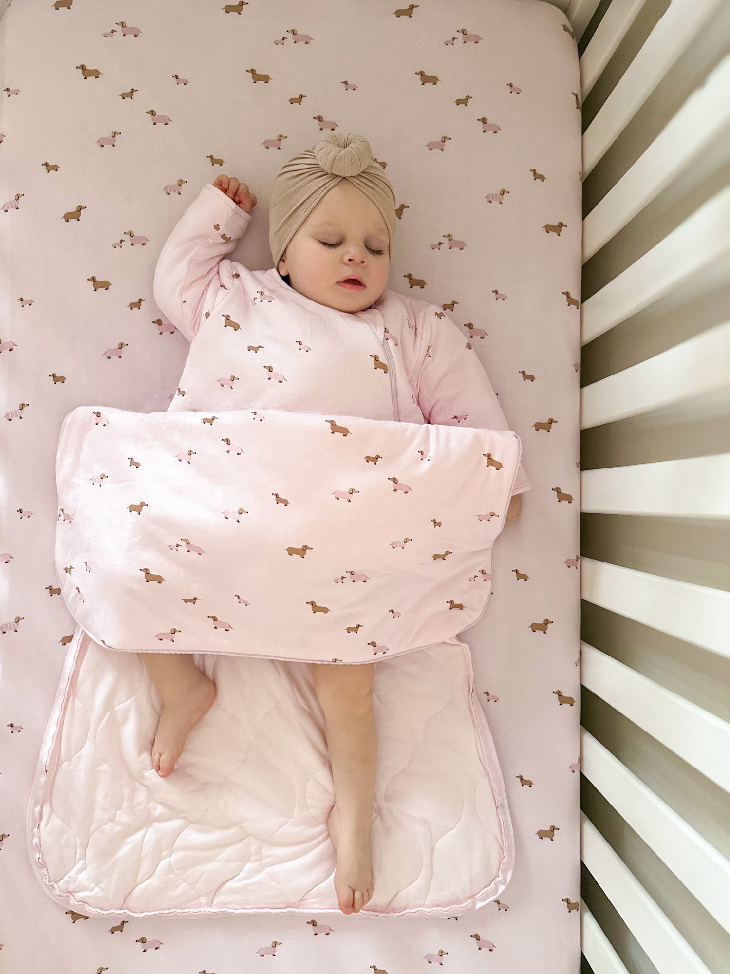 Long Sleeve Sleep Sack - Girl Dog / 2.5 TOG