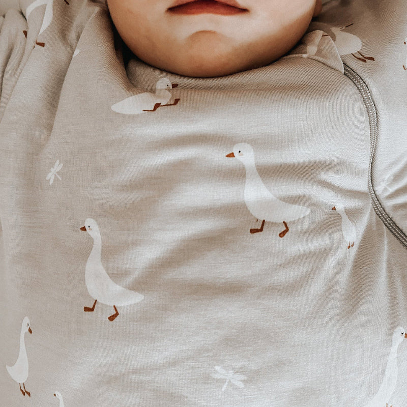 Long Sleeve Sleep Sack - Goose  / 1.0 TOG