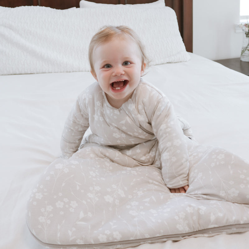 Long Sleeve Sleep Sack - Magnolia / 1.0 TOG