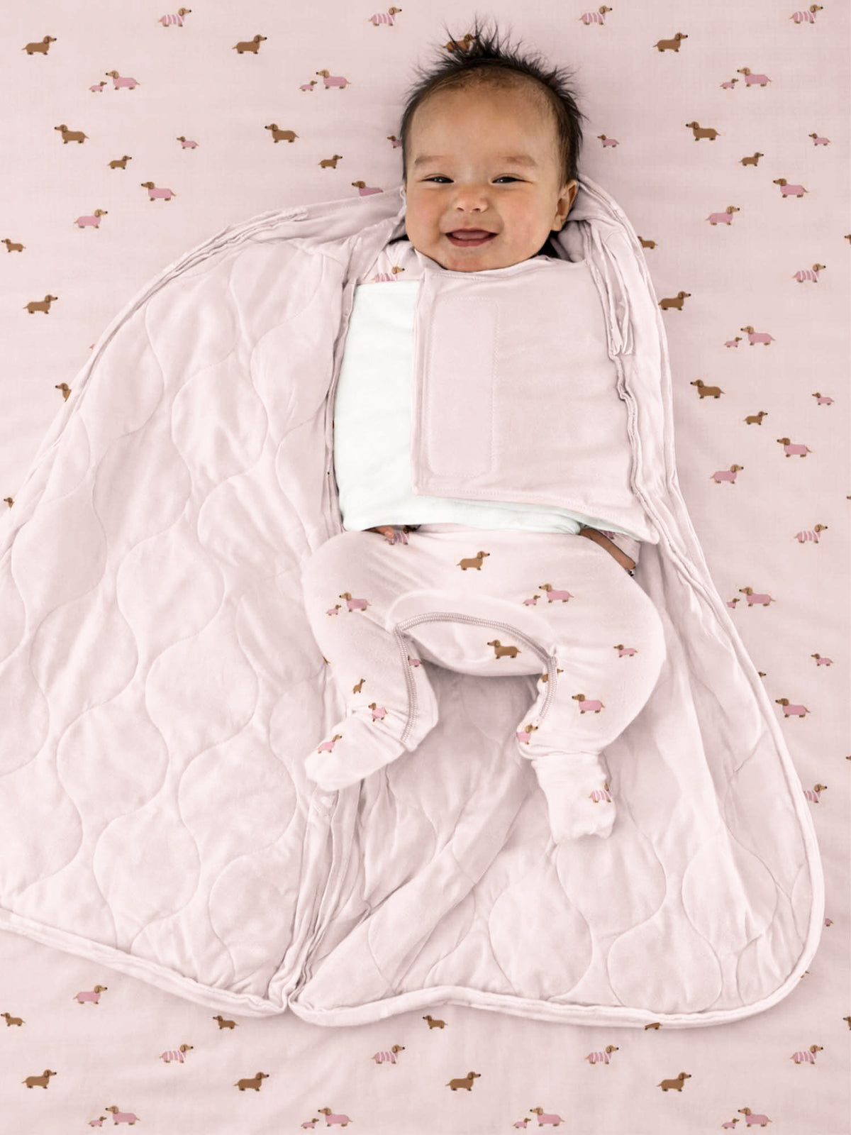 Swaddle Sleep Sack - Girldog / 2.5 TOG