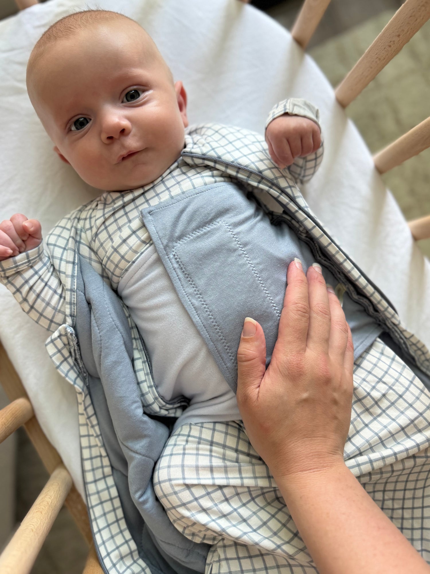 Swaddle Sleep Sack - Checkmate / 1.0 TOG