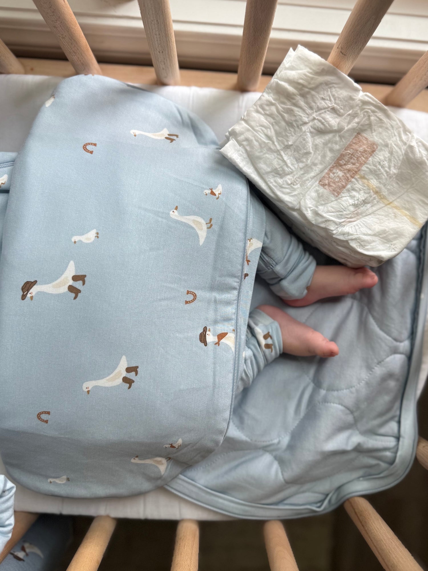 Swaddle Sleep Sack - Cowboy Goose / 2.5 TOG