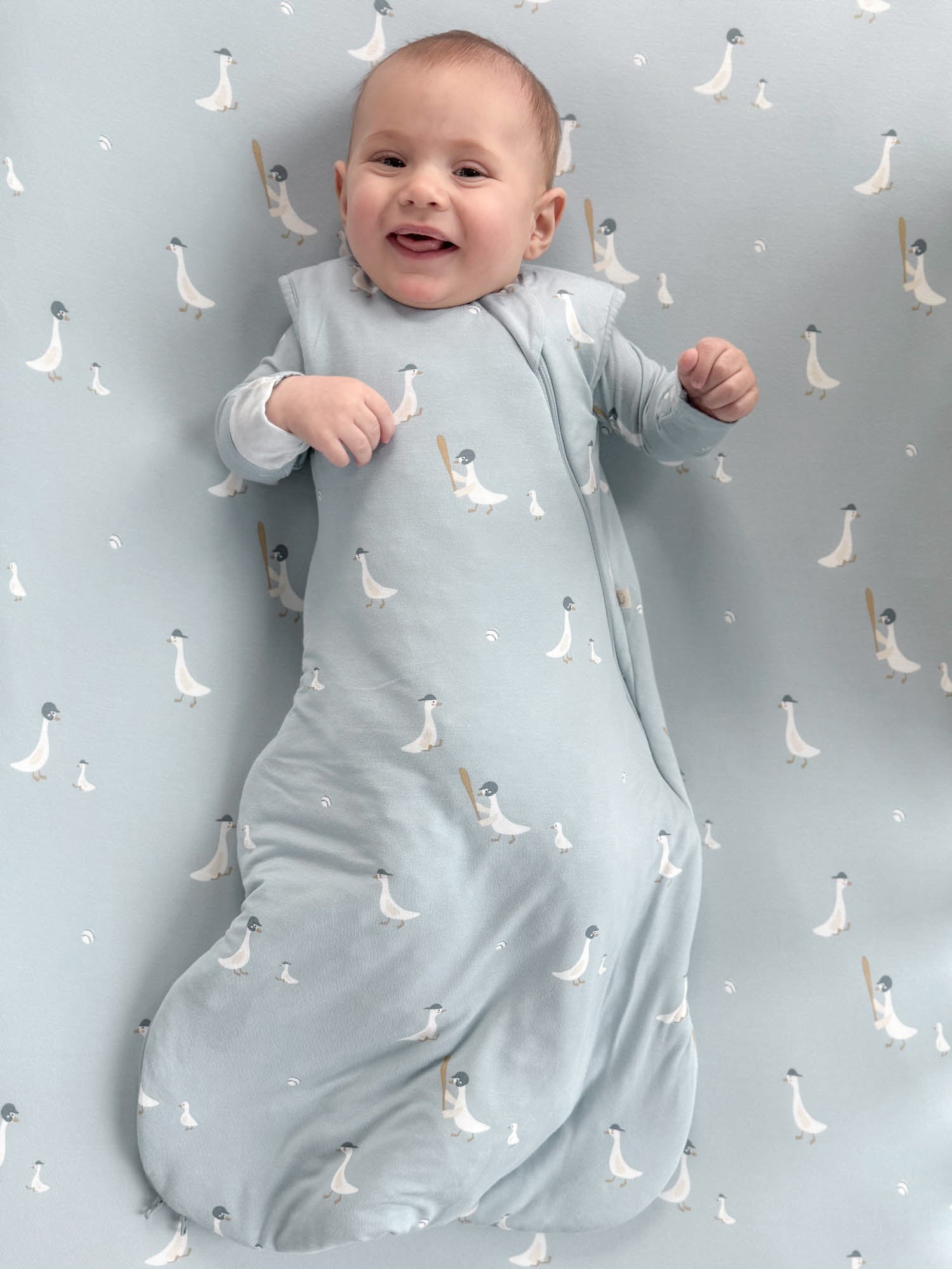 Transitional Swaddle Sleep Sack - Baseball Goose / 0.5 TOG