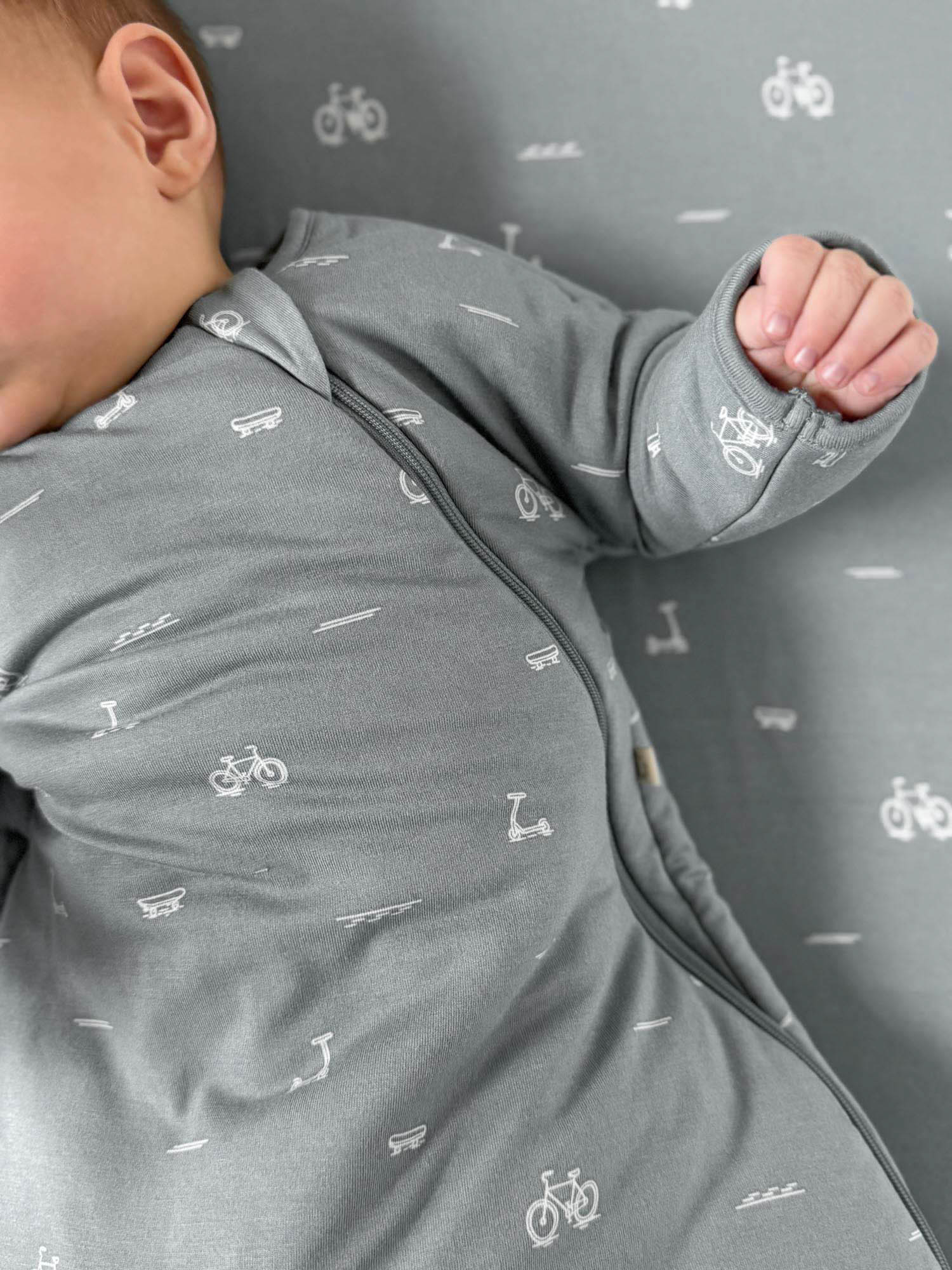 Long Sleeve Transitional Swaddle Sack - Dash / 1.0 TOG
