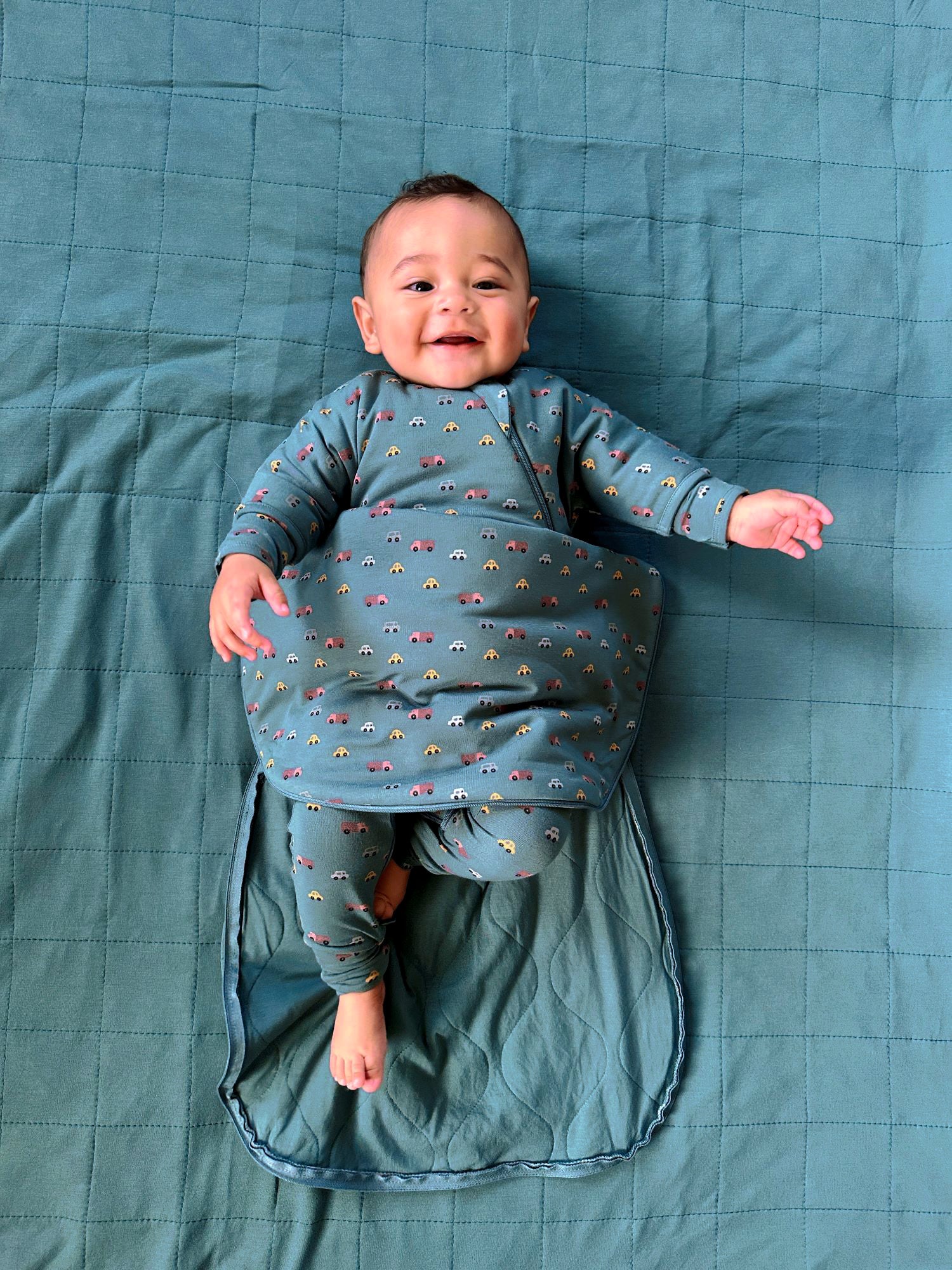 Long Sleeve Transitional Swaddle Sack - Going / 2.5 TOG