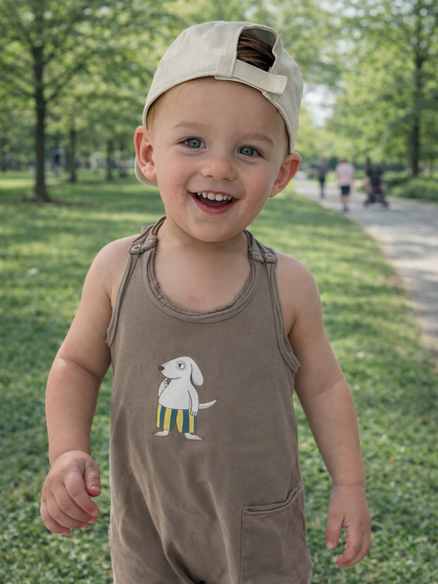 Tank Romper - Dog Days