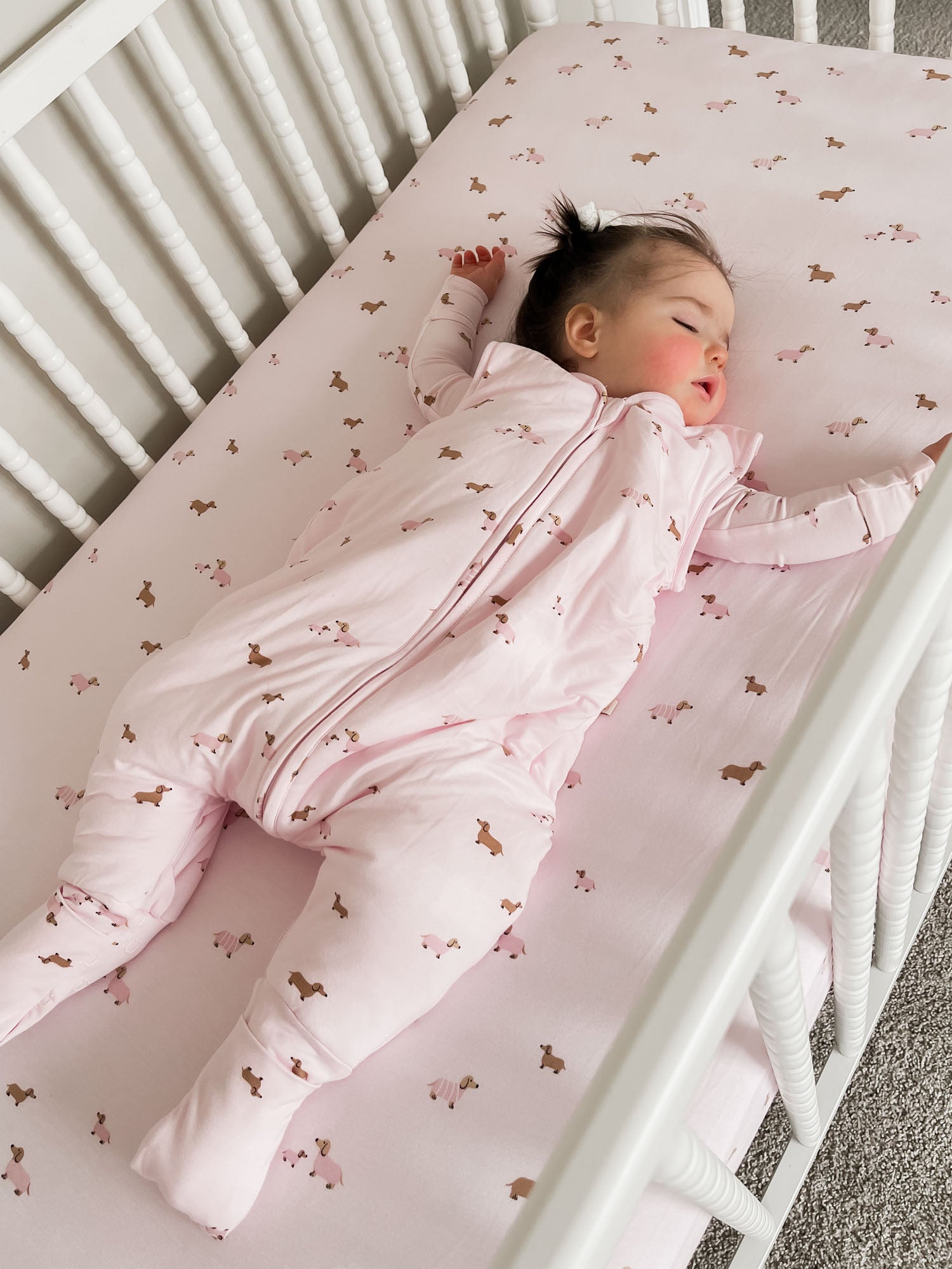 Footie Sleep Sack - Girldog / 0.5 TOG