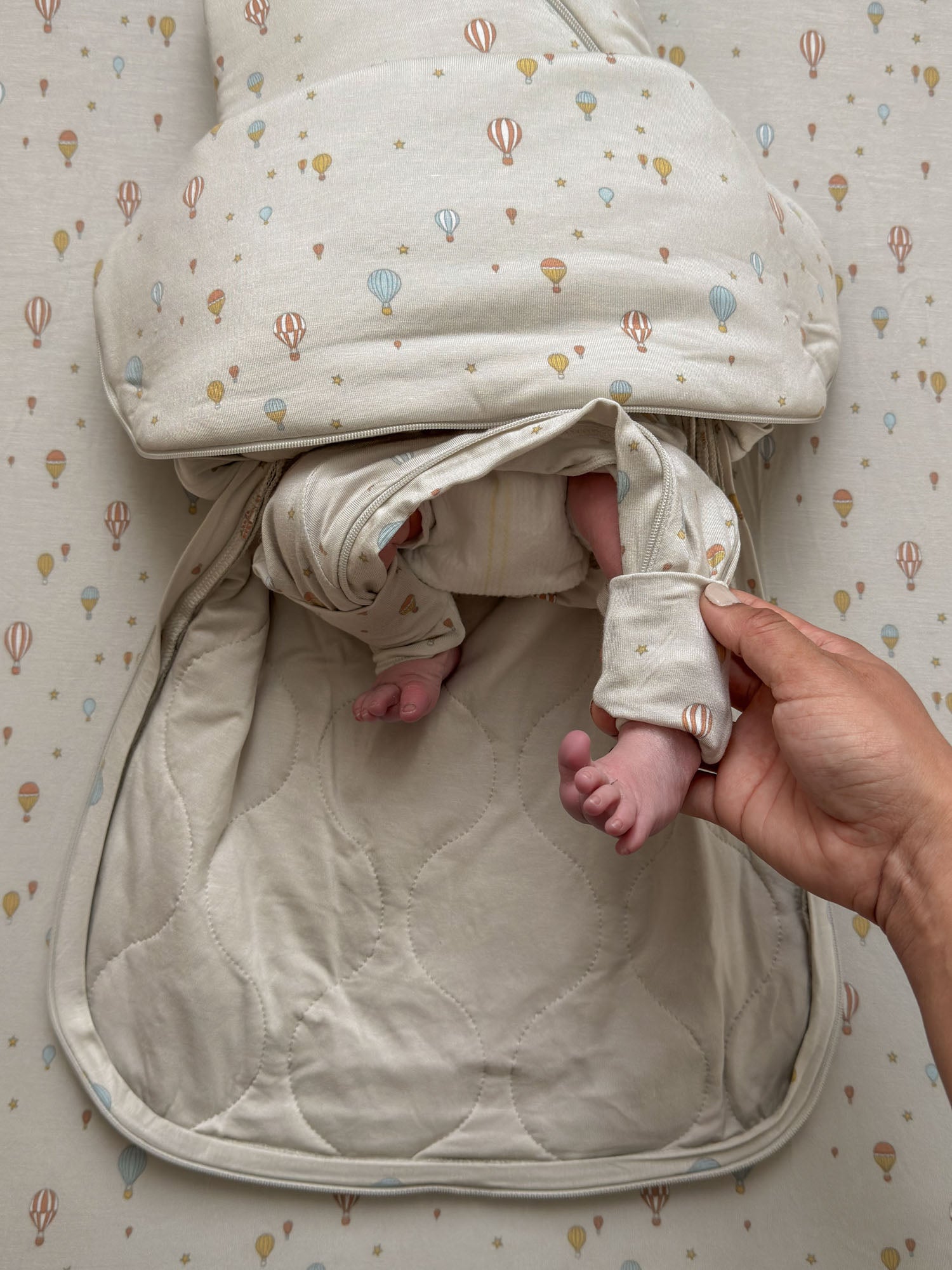 Swaddle Sleep Sack - Up Up and Away / 0.5 TOG