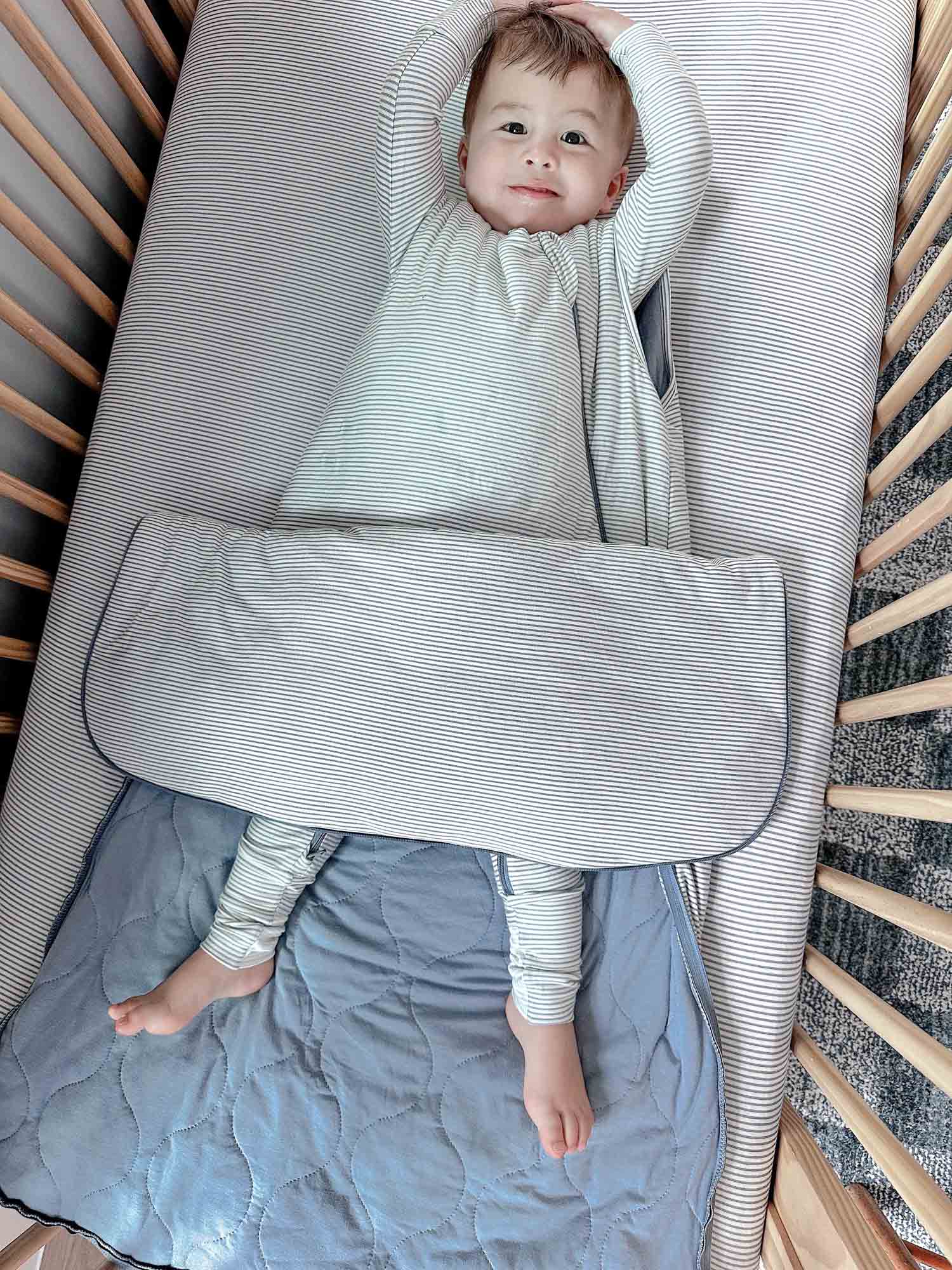 Sleep Sack - Blue stripe/ 1.0 TOG