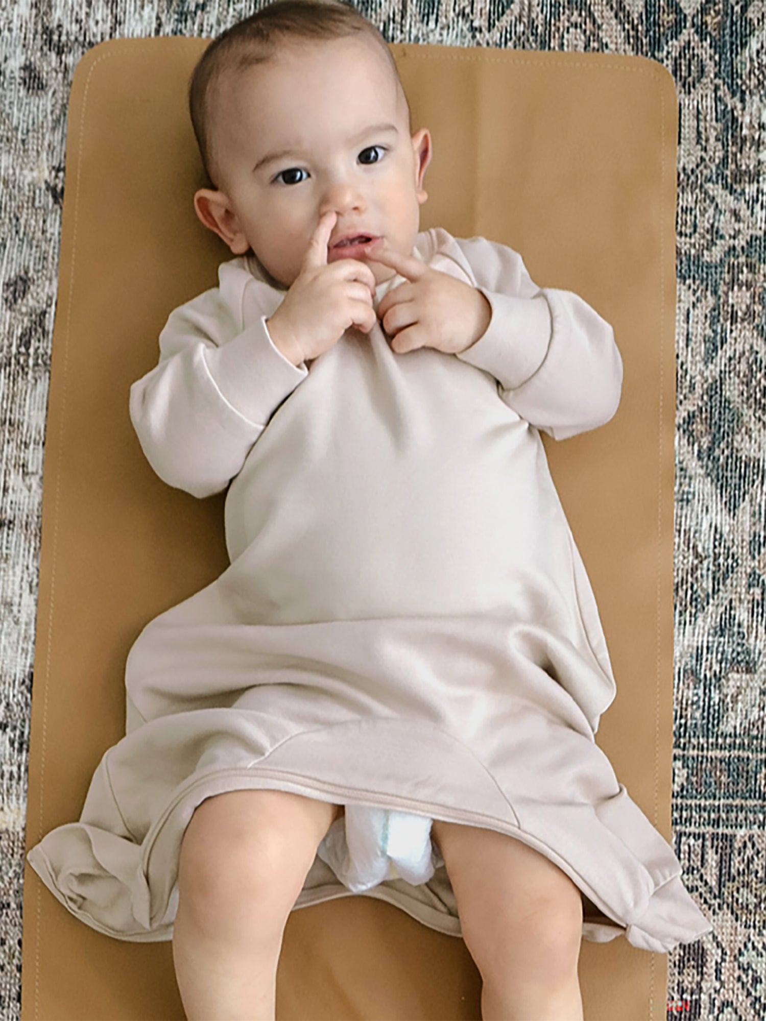 Fleece Jumpsuit - Blush