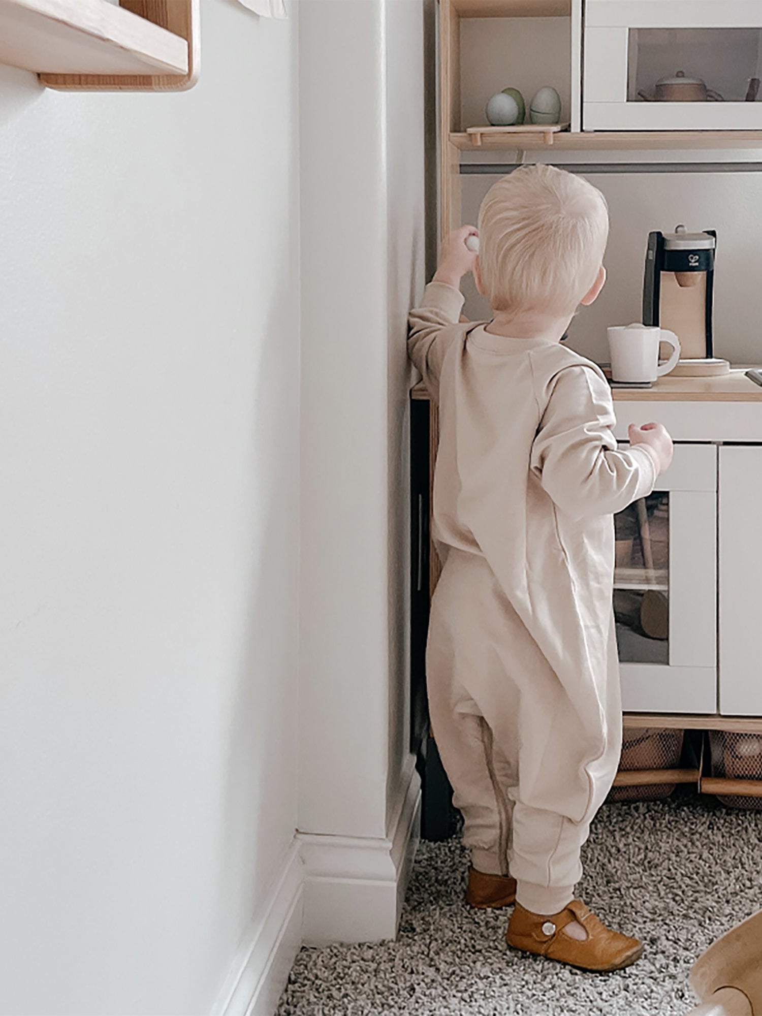 Fleece Jumpsuit - Blush