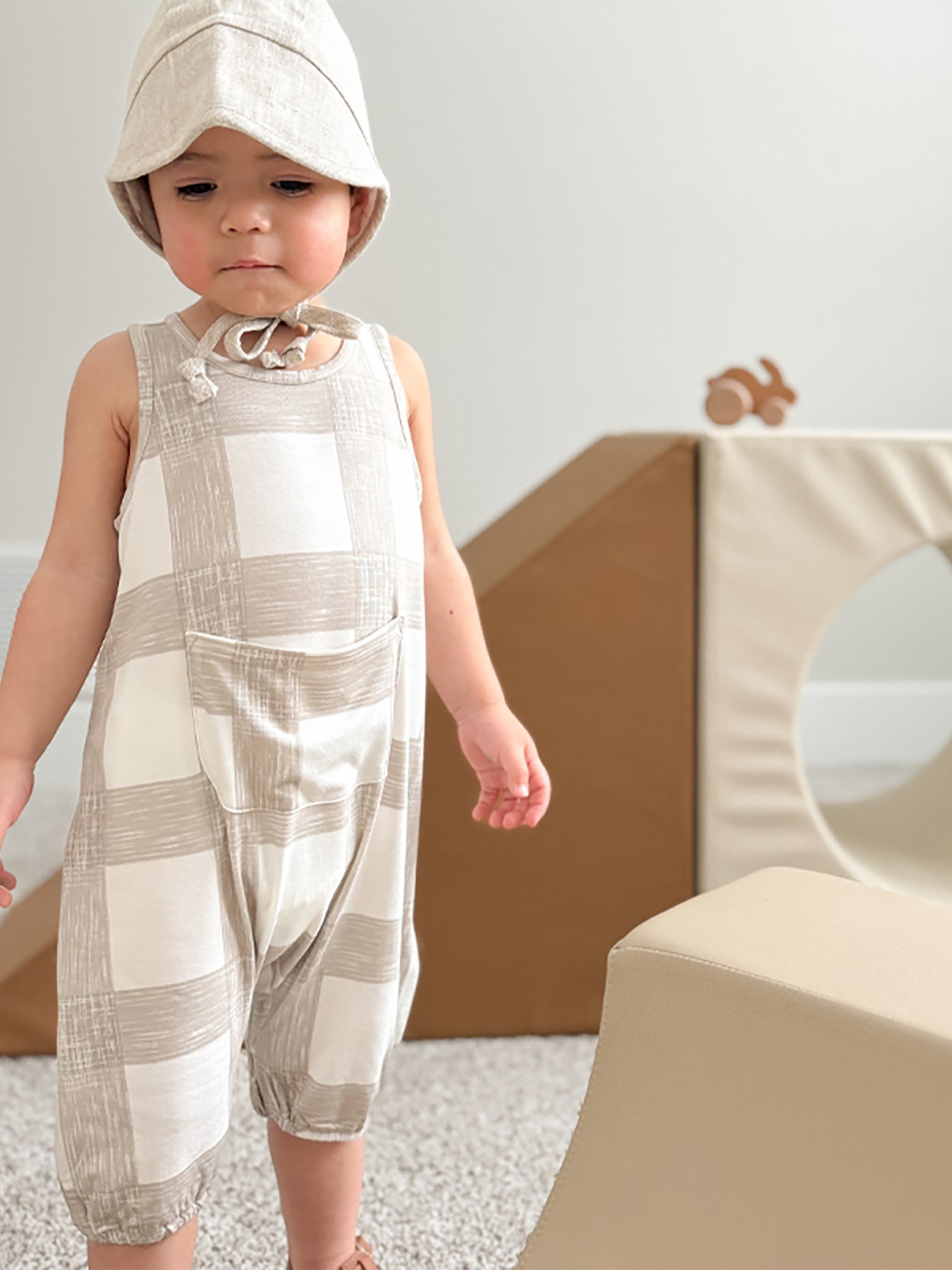 Pocket Romper - Picnic