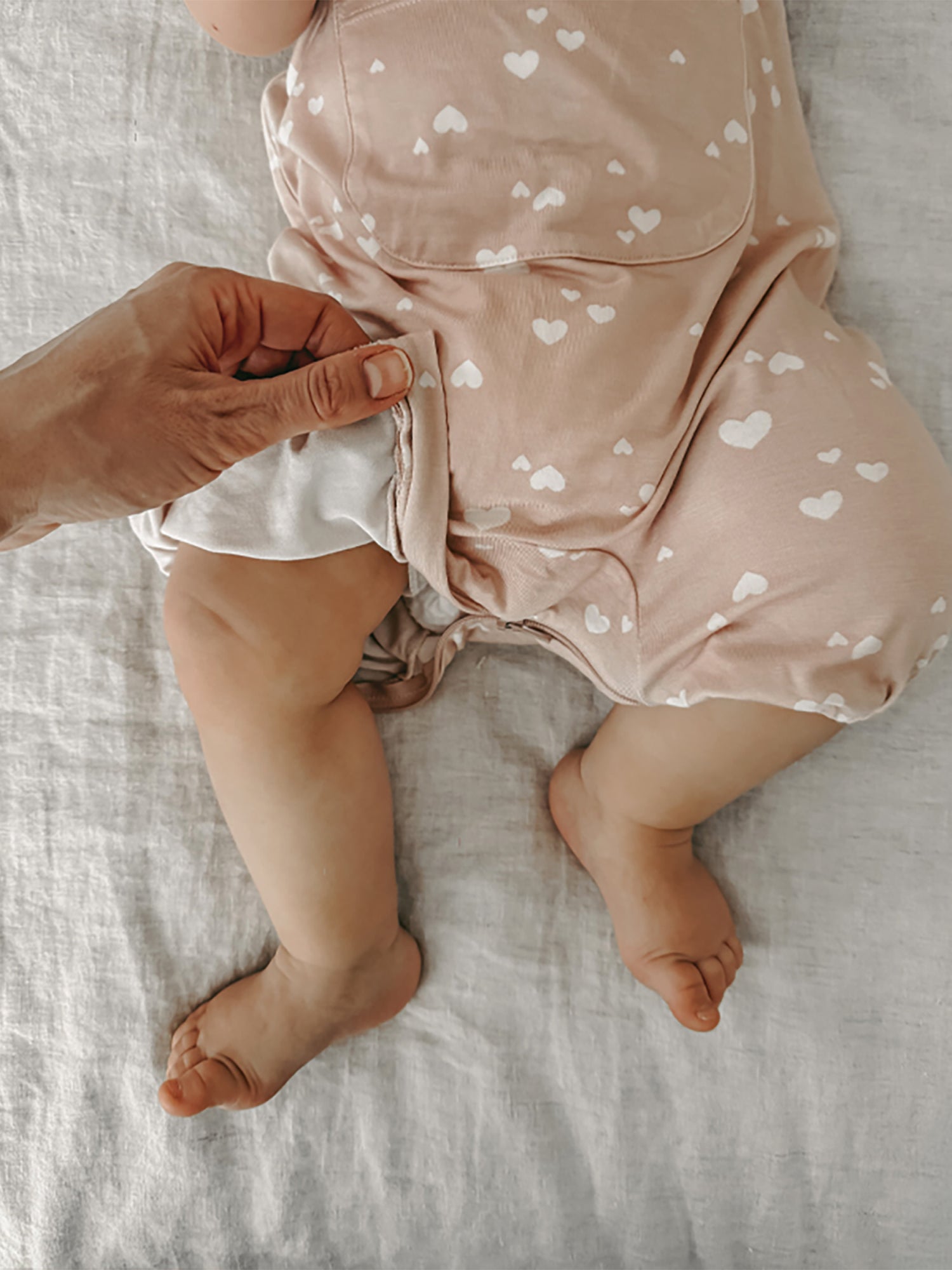 Pocket Romper - Sweetheart