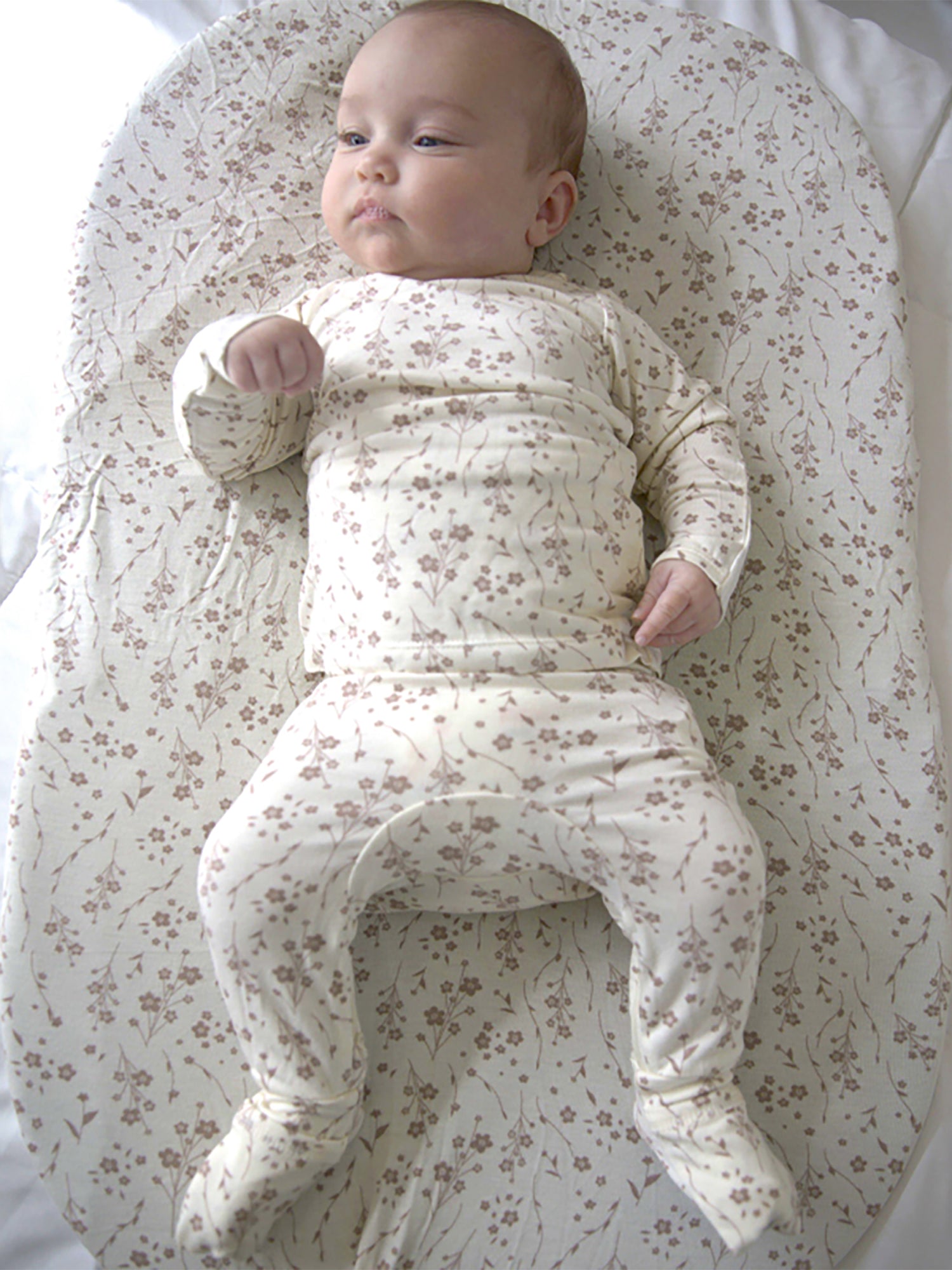 Two Piece Footie Set - Posie