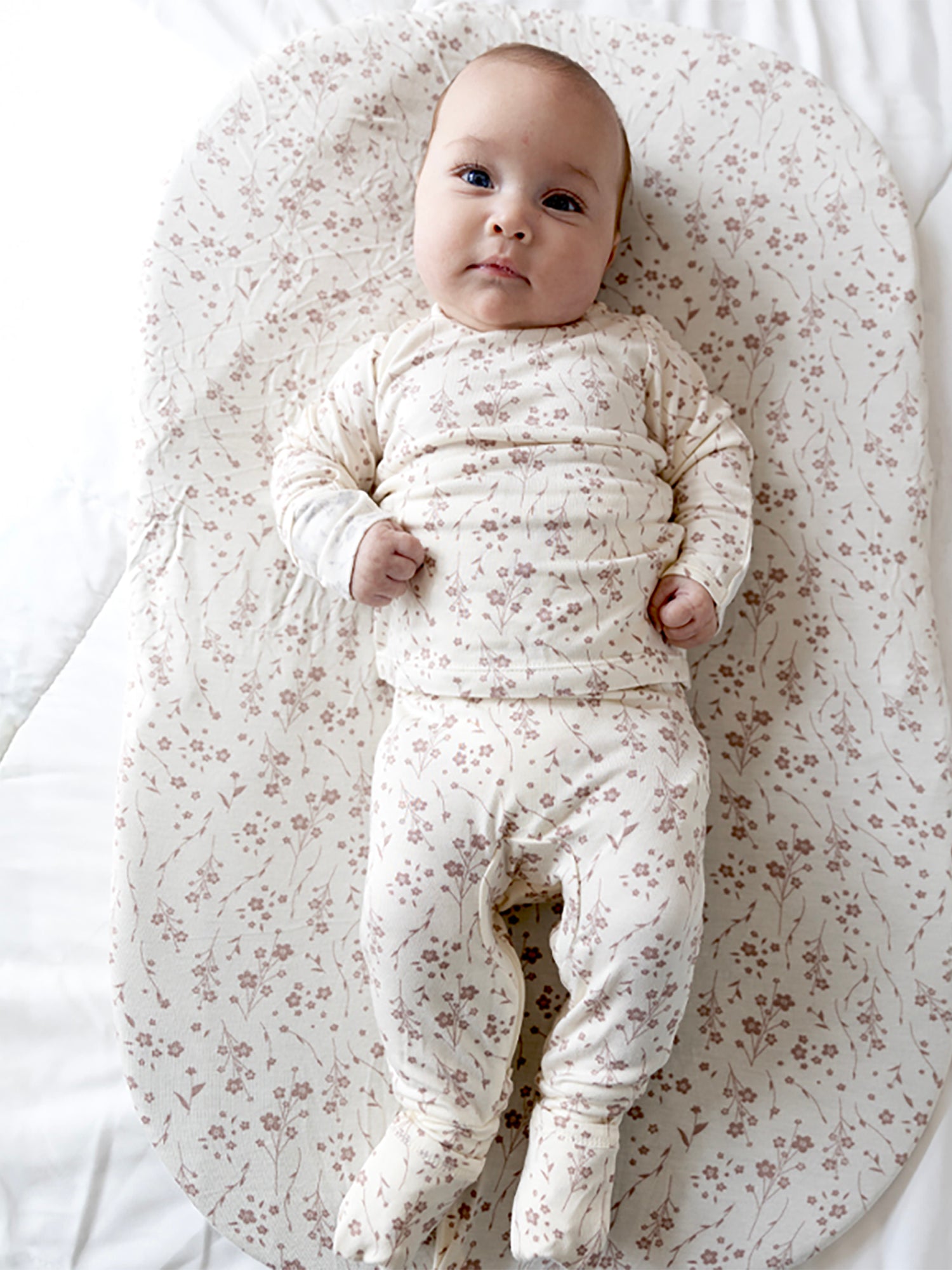 Two Piece Footie Set - Posie