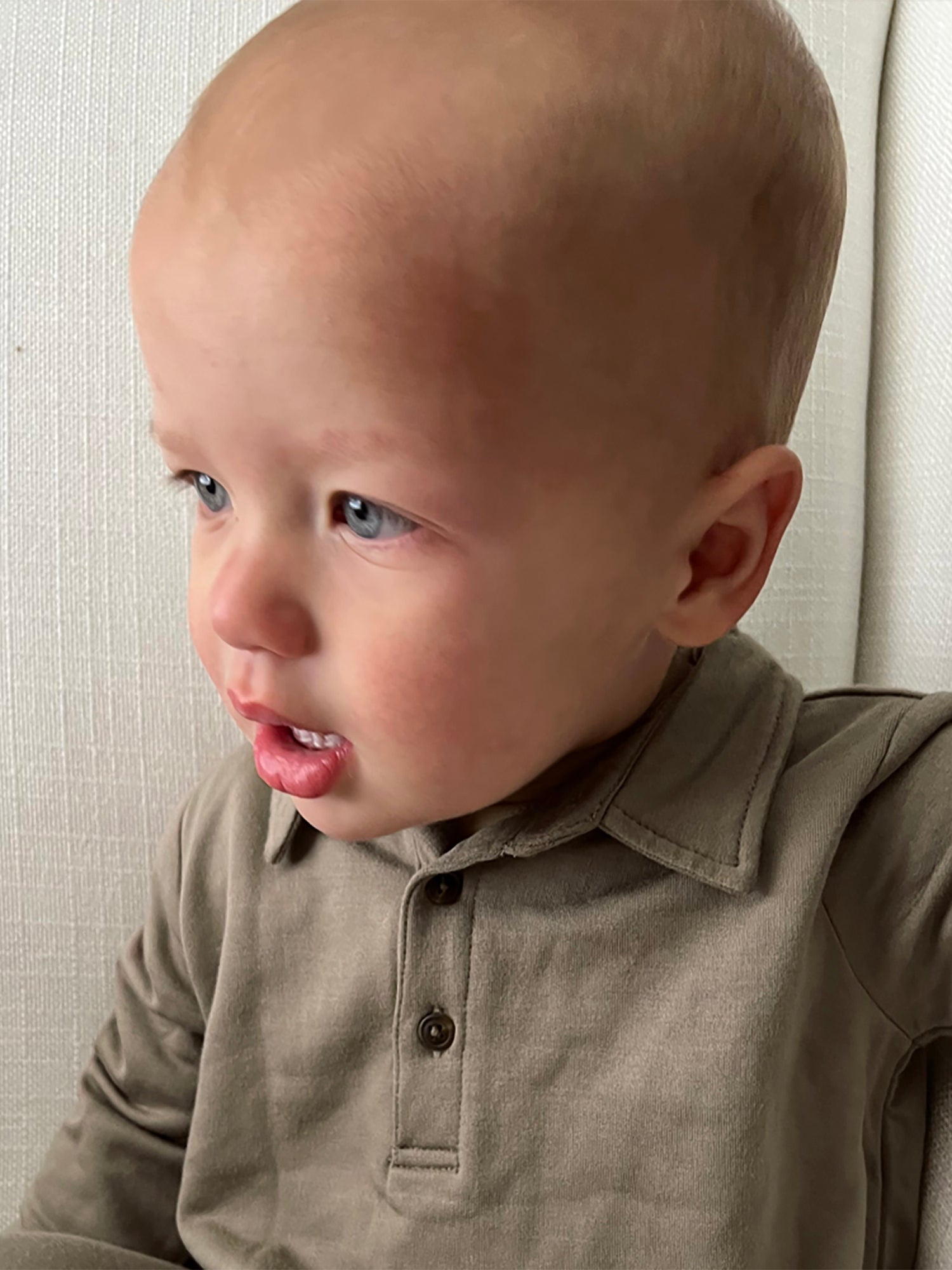 Fleece Collared Jumpsuit - Maple