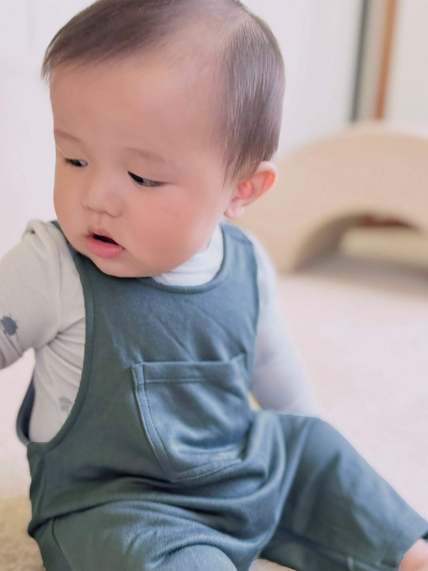 Fleece Overall Set - Robot