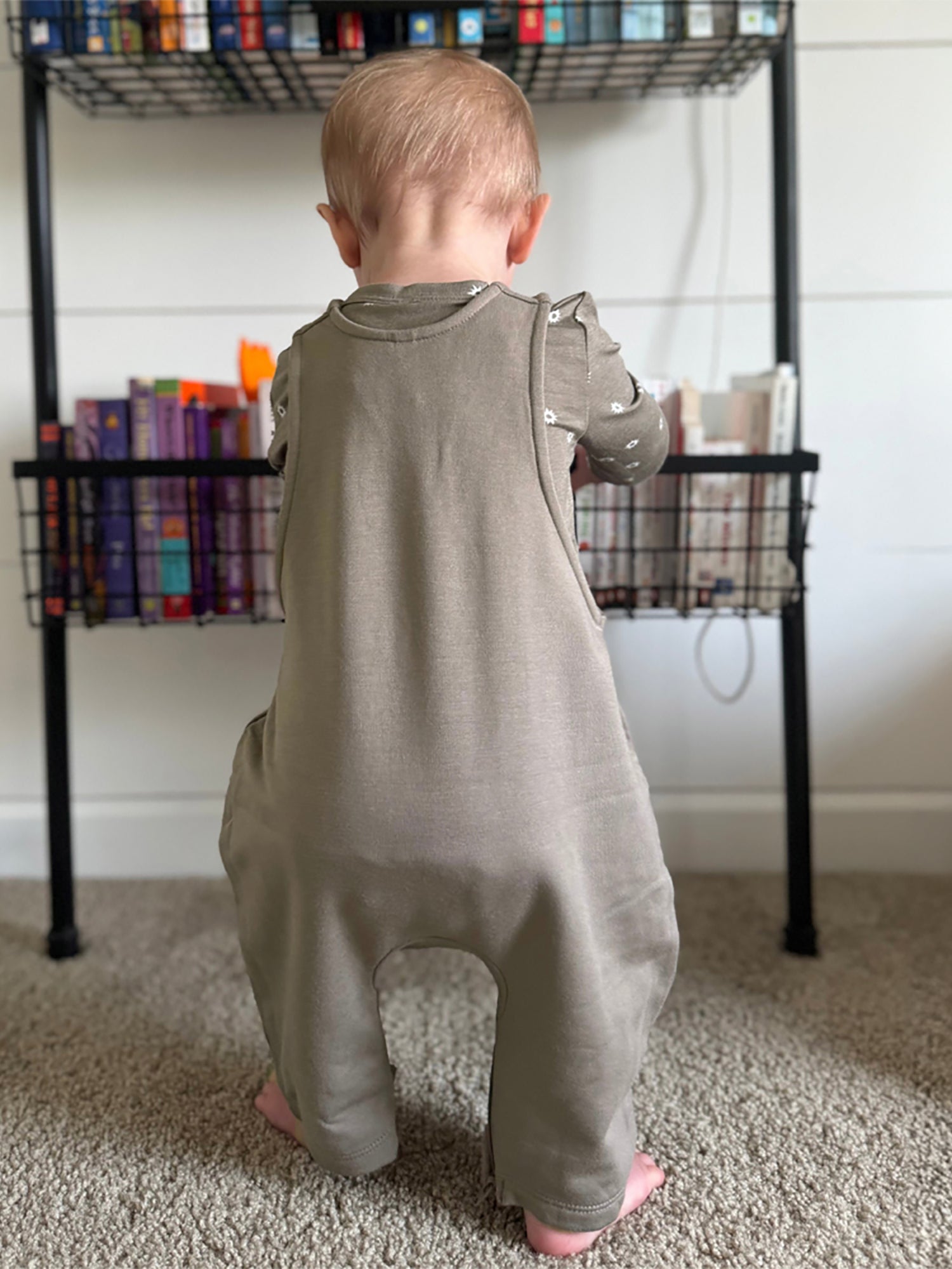 Fleece Overall Set - Sunny