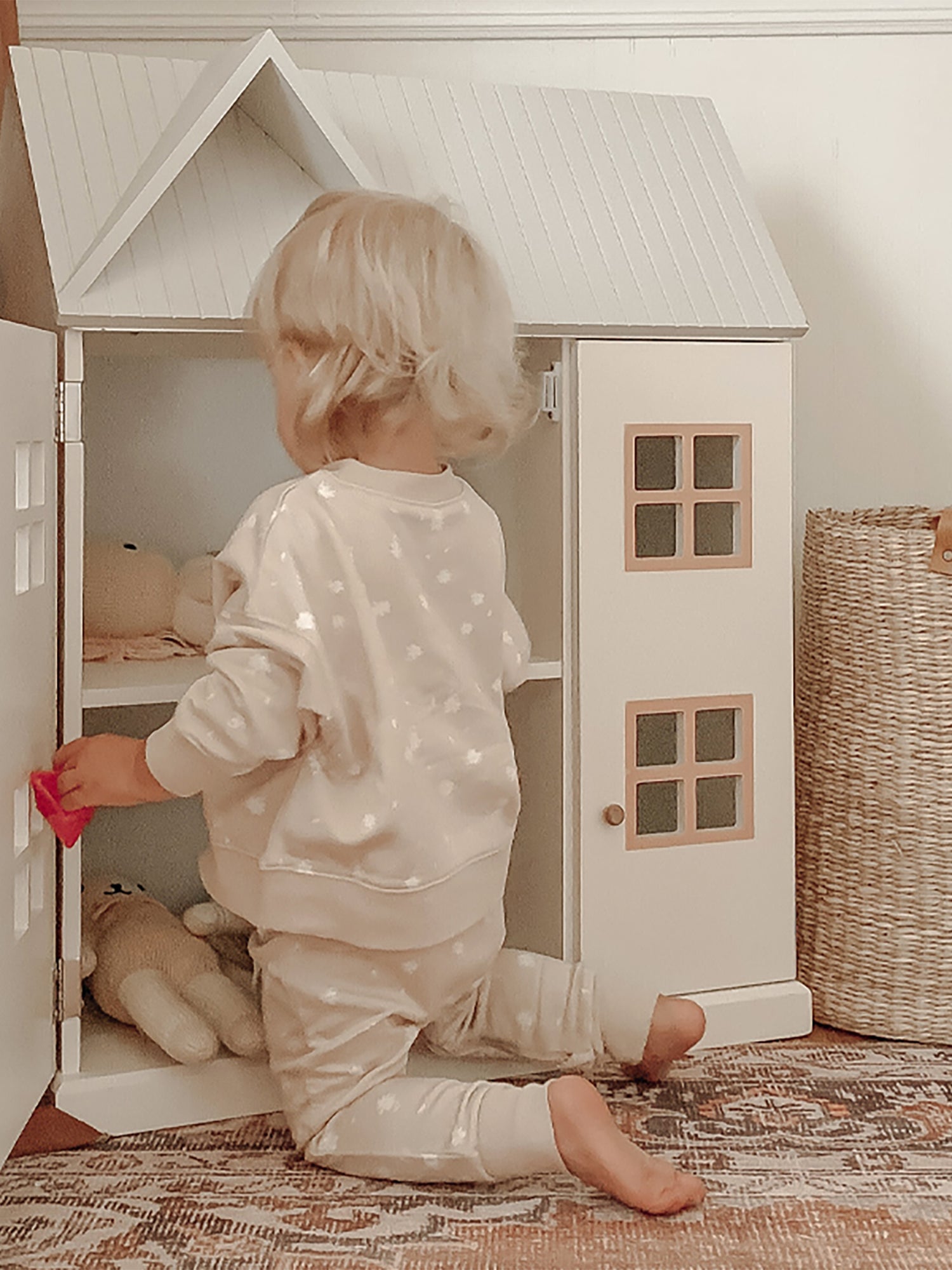 Fleece Sweatsuit - Petal Blush