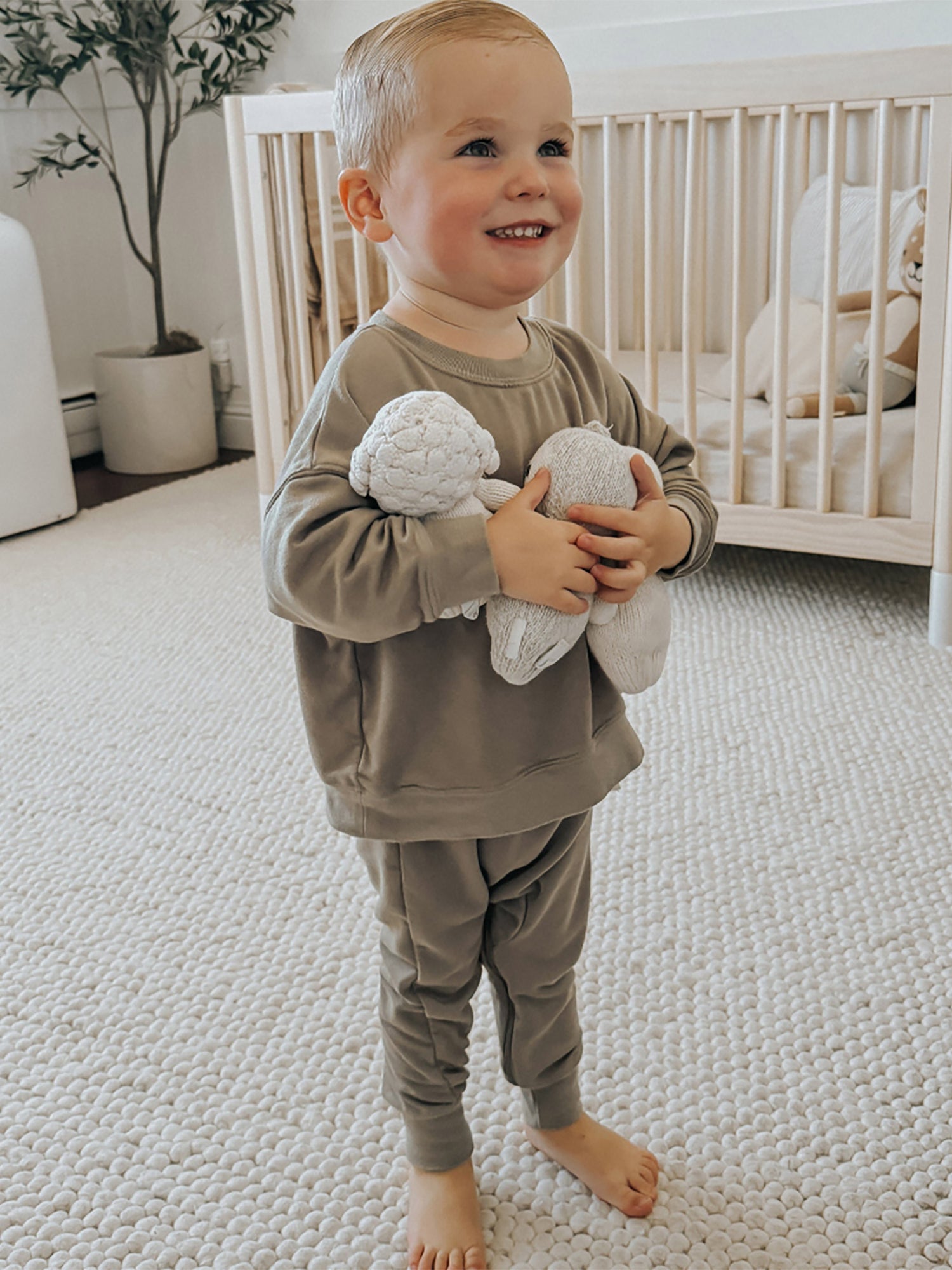 Fleece Sweatsuit - Maple