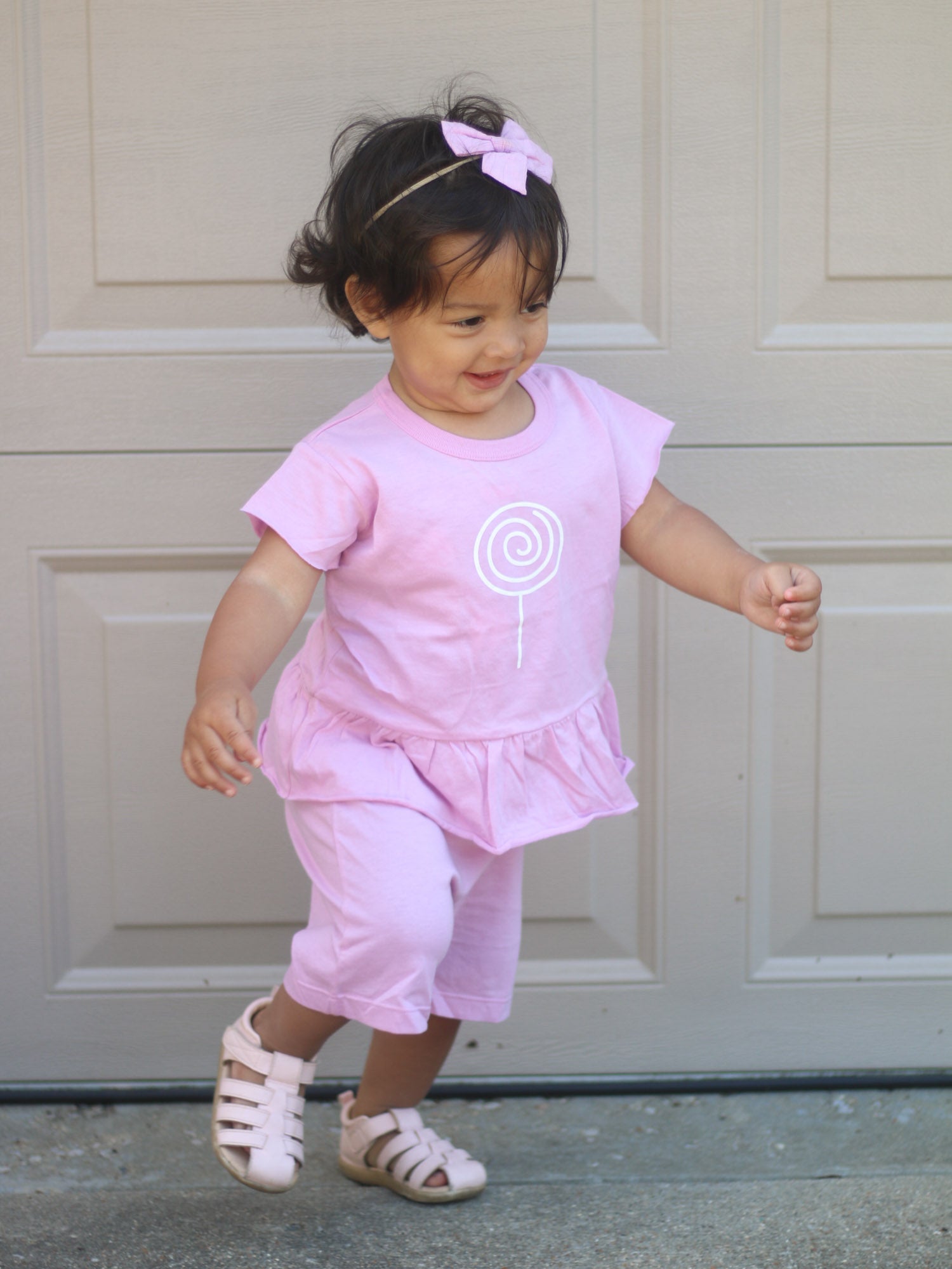 Ruffled T Shirt & Short Set - Lolli