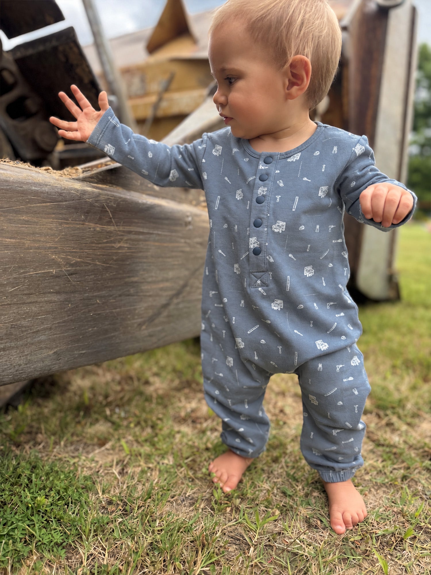 Henley Jumpsuit - Tools