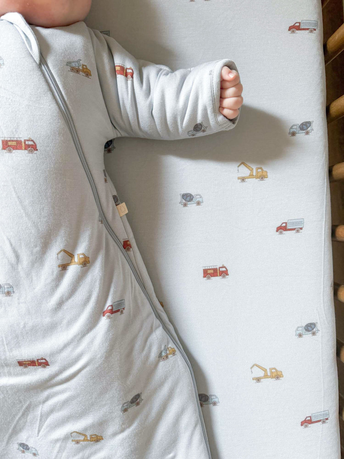 Long Sleeve Transitional Swaddle Sack - Working / 1.0 TOG