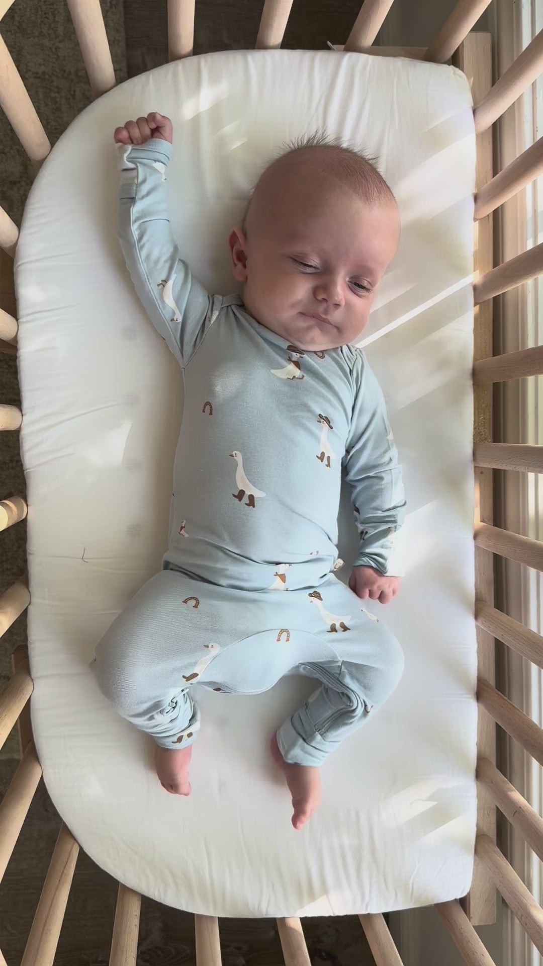 Convertible Pajama - Cowboy Goose
