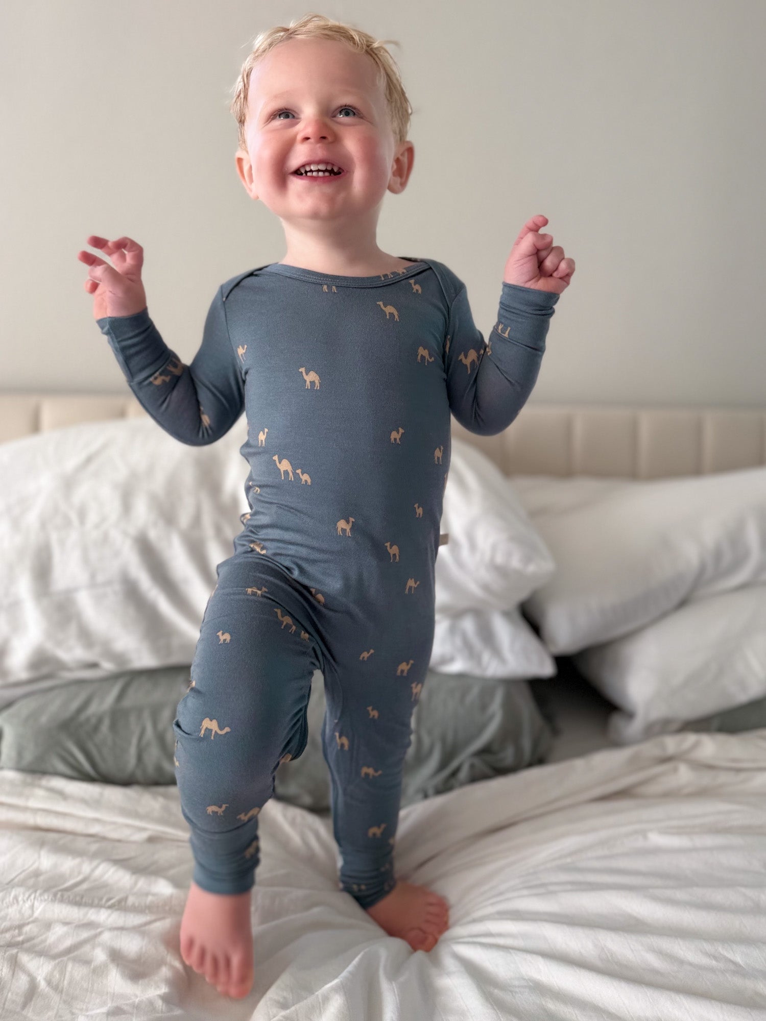 Convertible Pajama - Camels