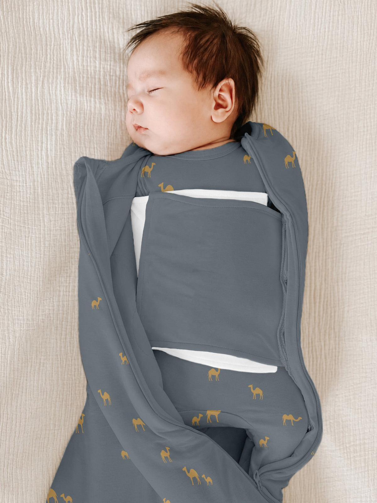 Swaddle Sleep Sack - Camels / 2.5 TOG