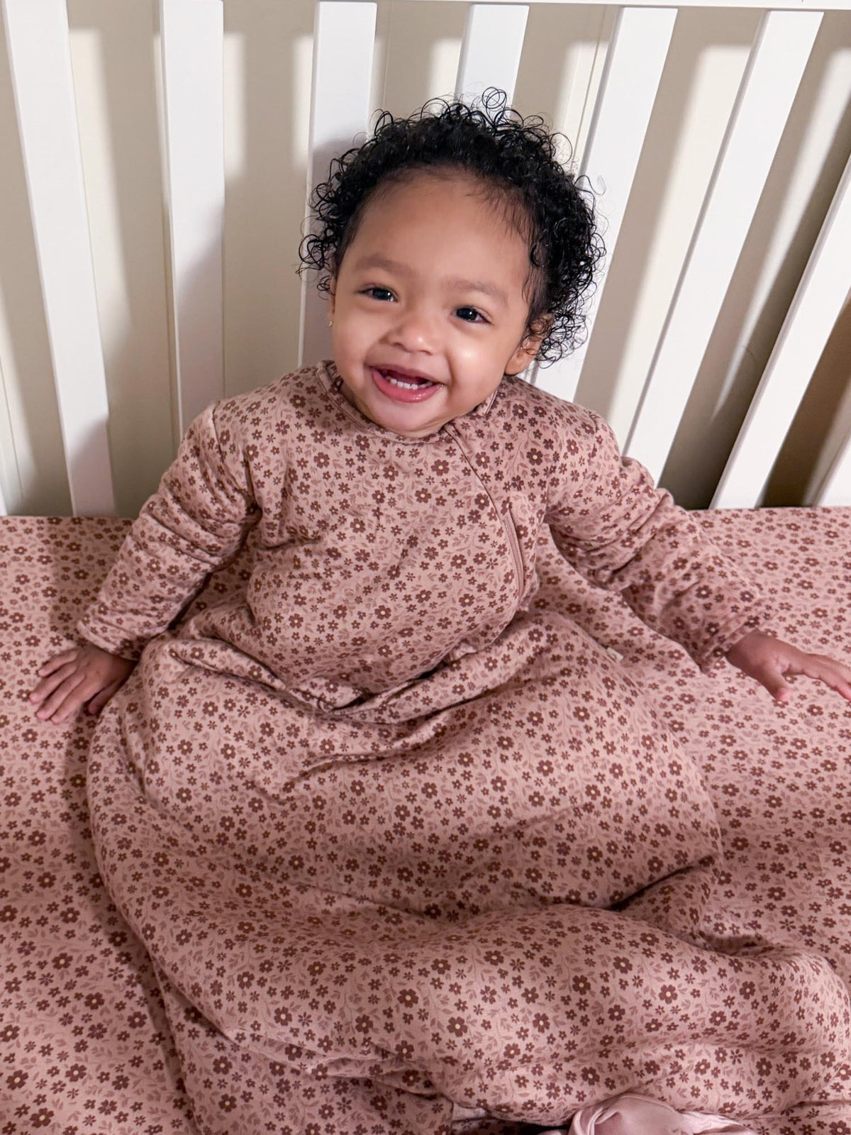 Long Sleeve Sleep Sack - Petals / 1.0 TOG