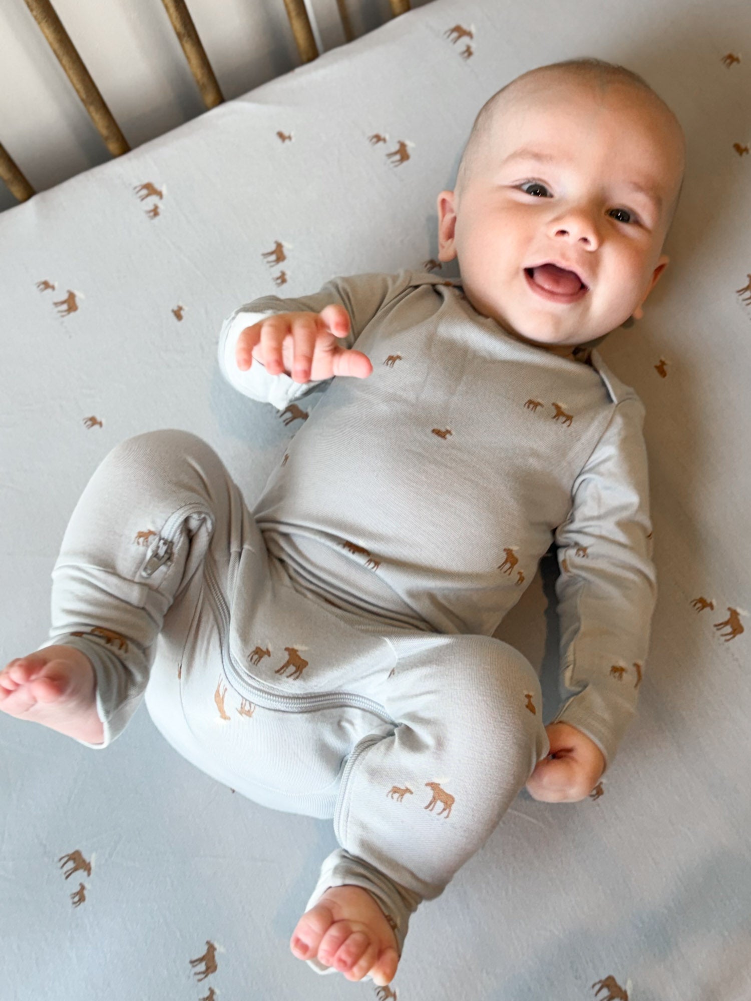 Convertible Pajama - Moose