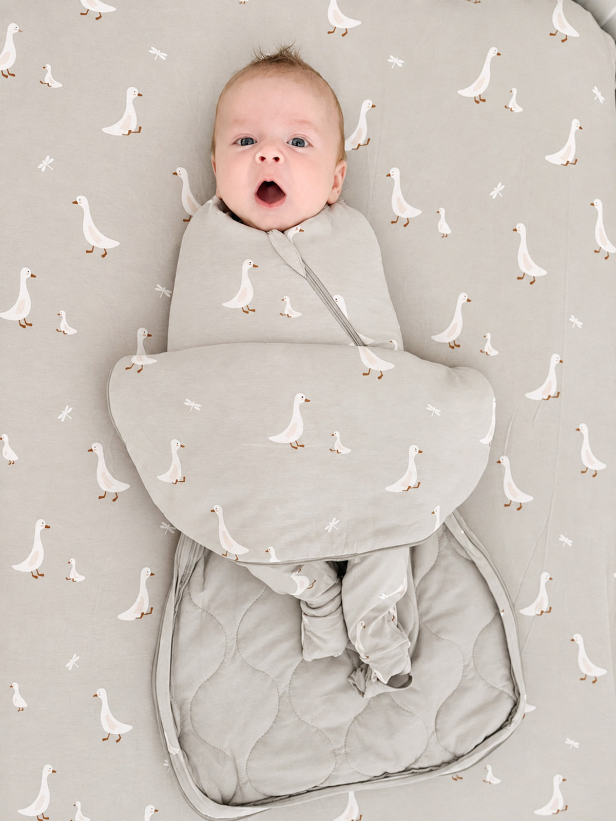Swaddle Sleep Sack - Goose / 1.0 TOG