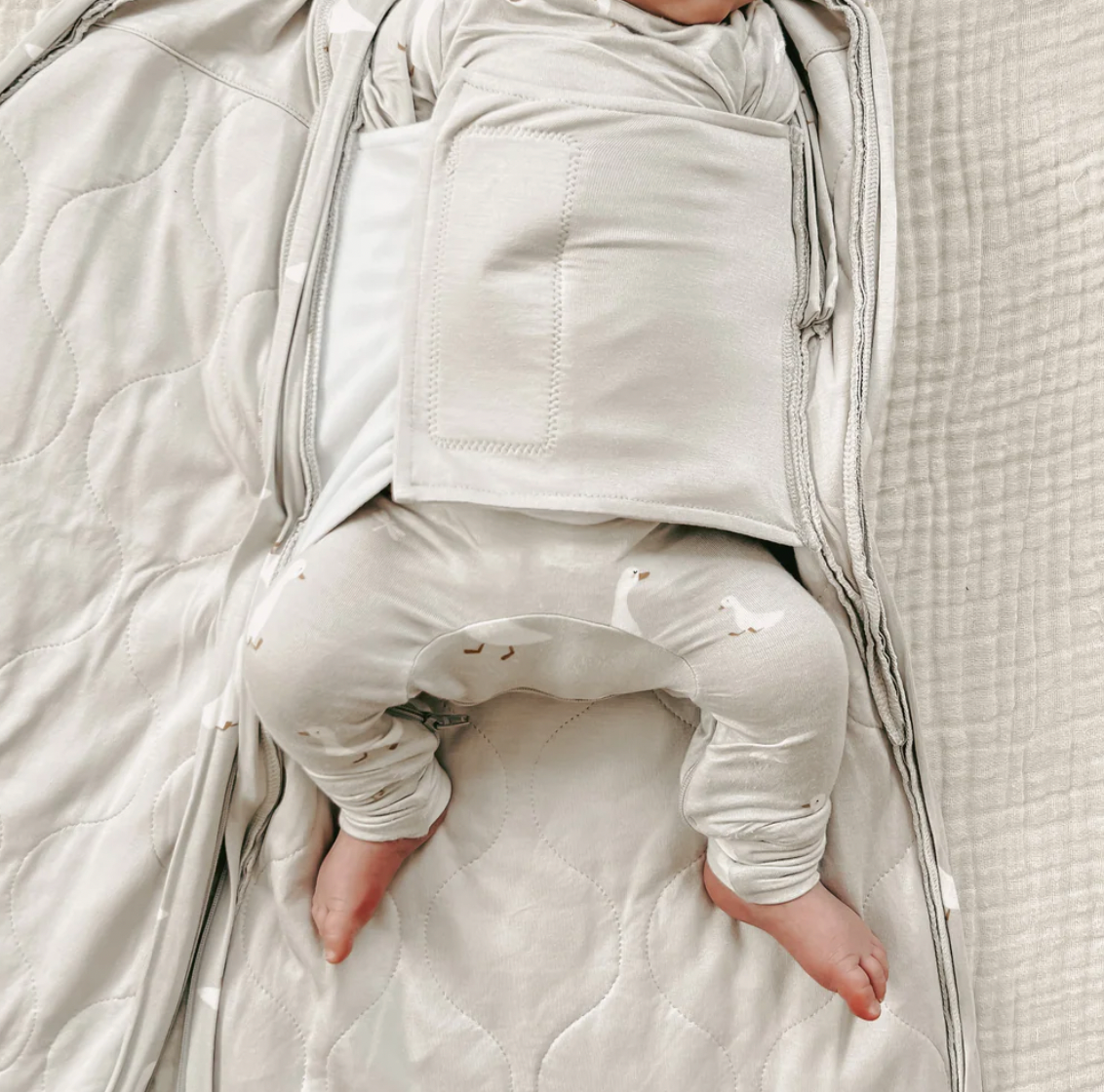 How Should Baby's Legs Be Positioned in a Swaddle?